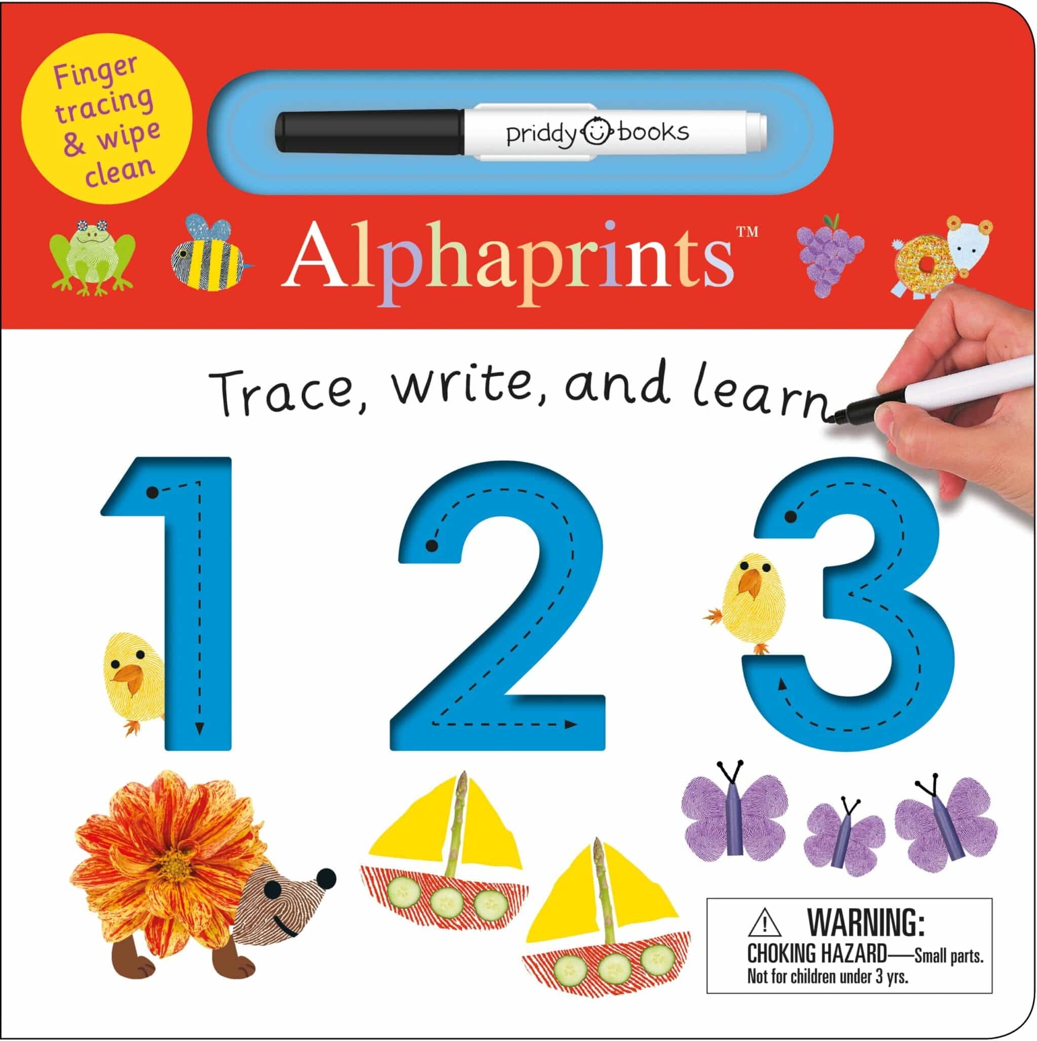 Alphaprints Trace Write And Learn 123 Priddy Books