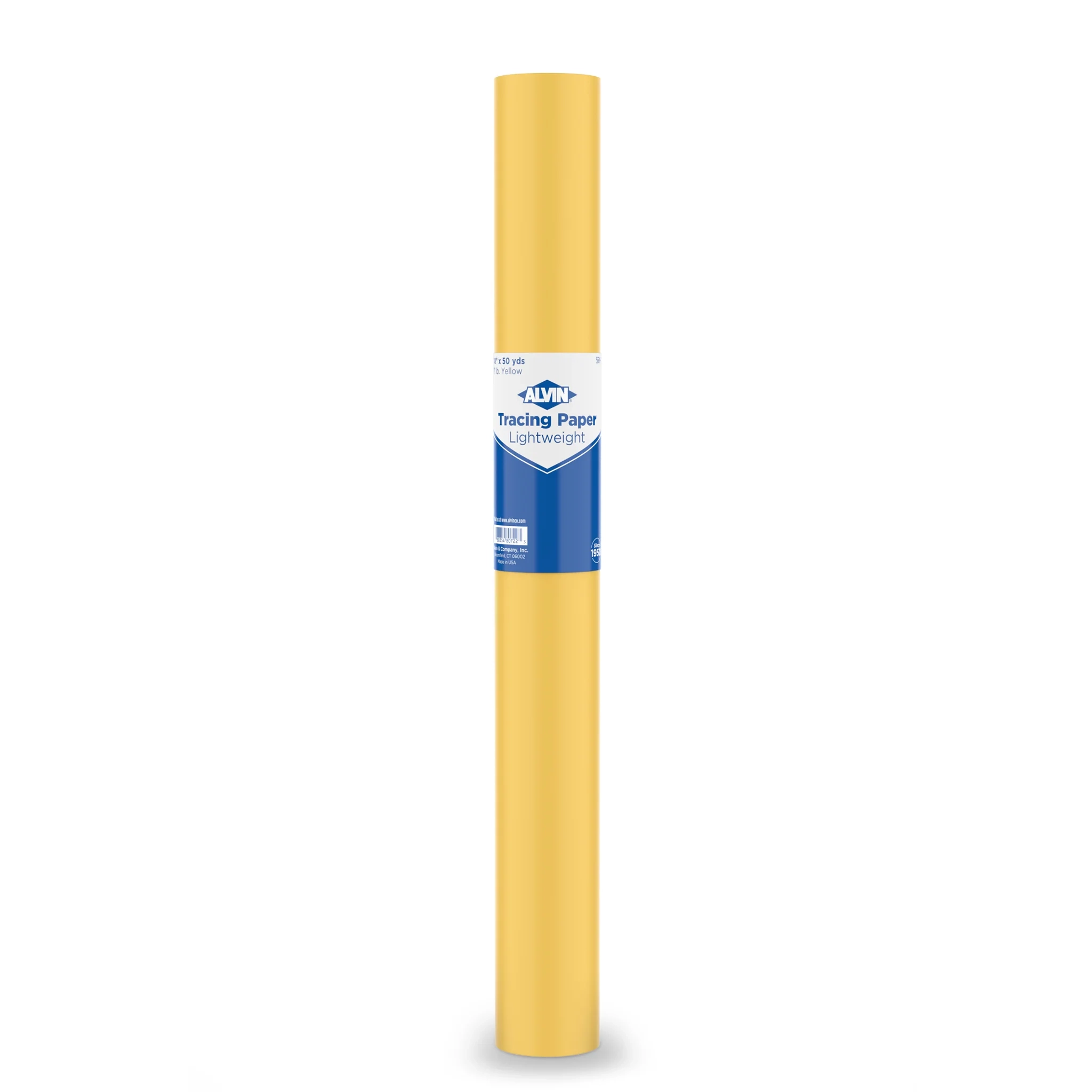 Alvin Tracing Paper Roll Yellow 50 Yards Drawing amp Painting 