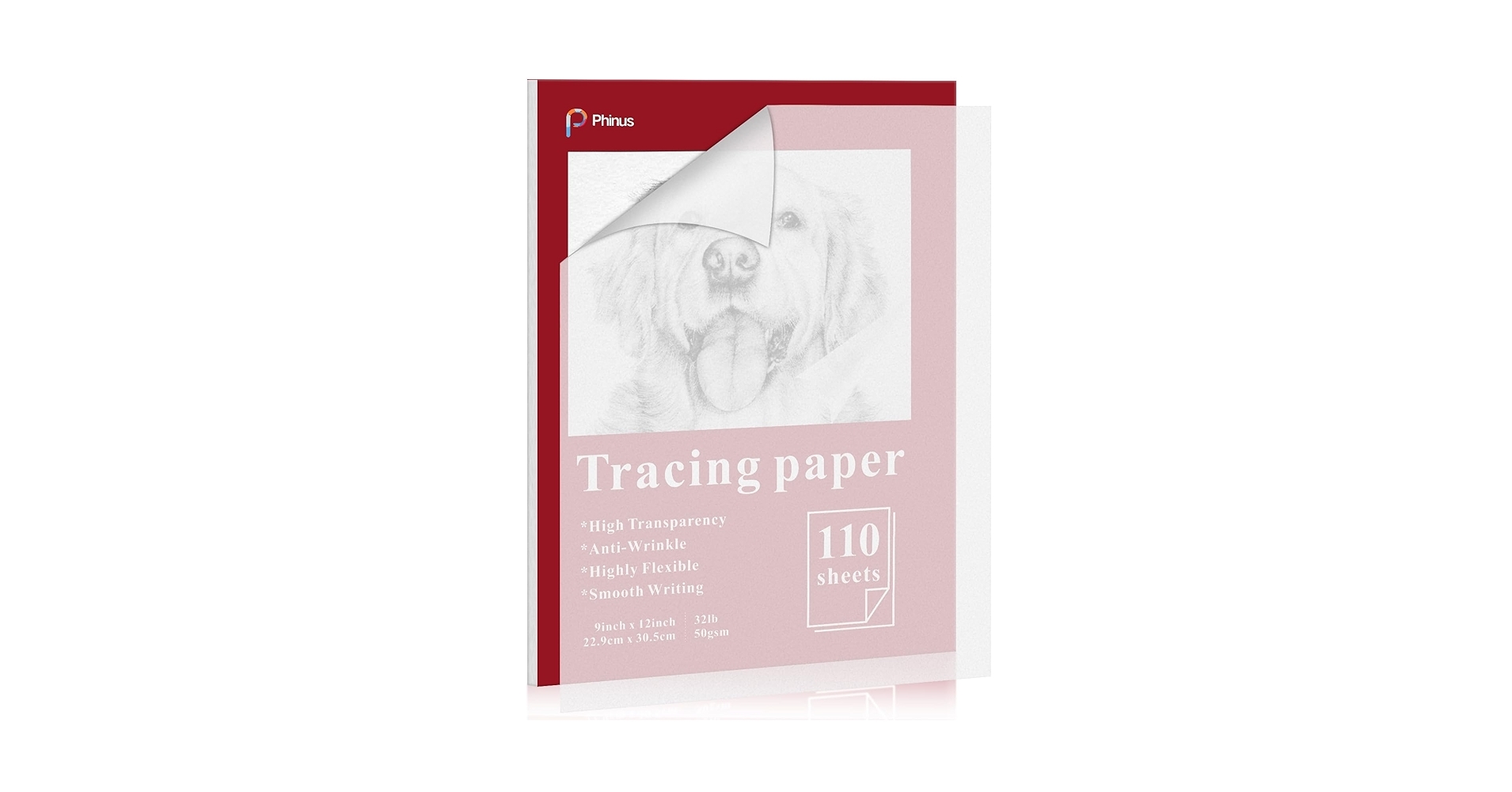 Amazon 110 Sheets Tracing Paper For Drawing 9 x12 Trace 