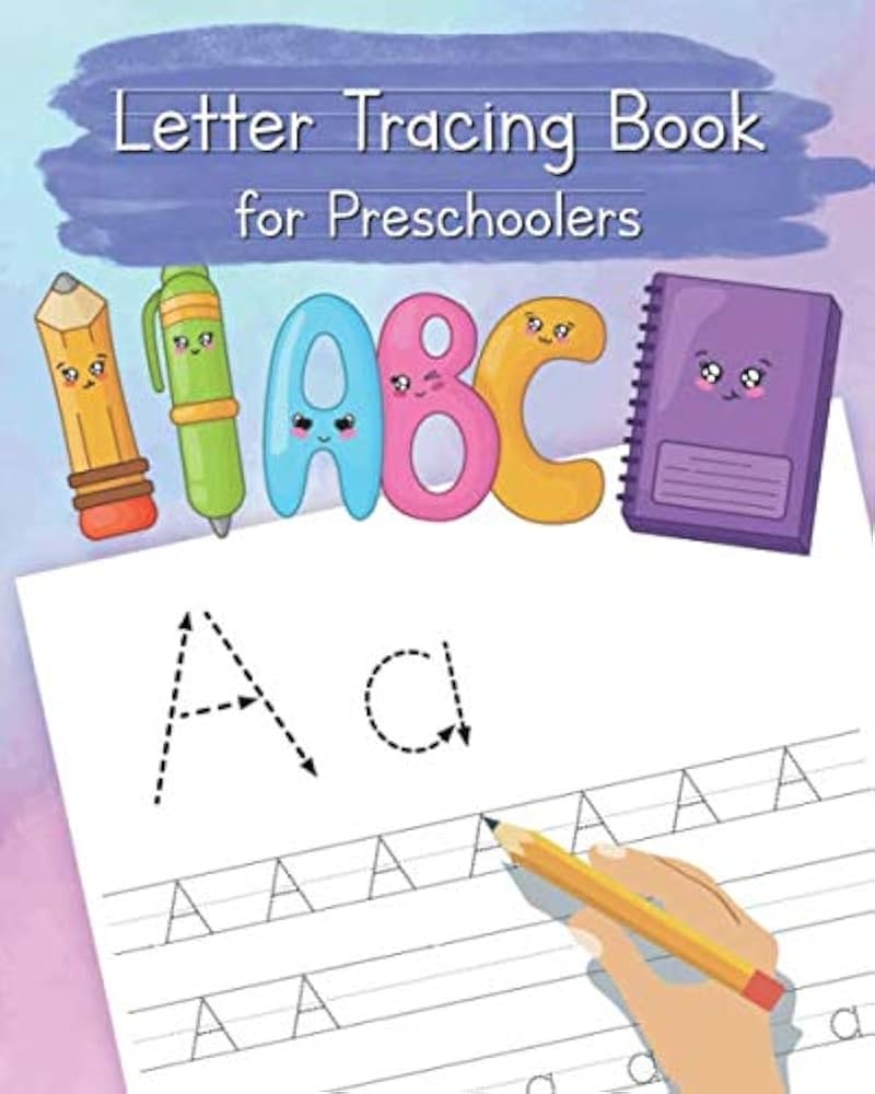 Alphabet Tracing Book Cover