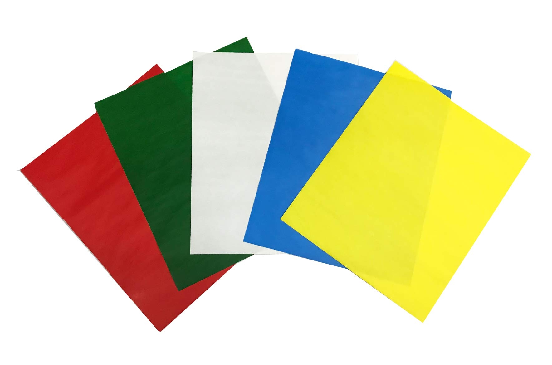 Amazon AMORNPHAN 5 Sheets 5 Colors Sewing Carbon Tracing 
