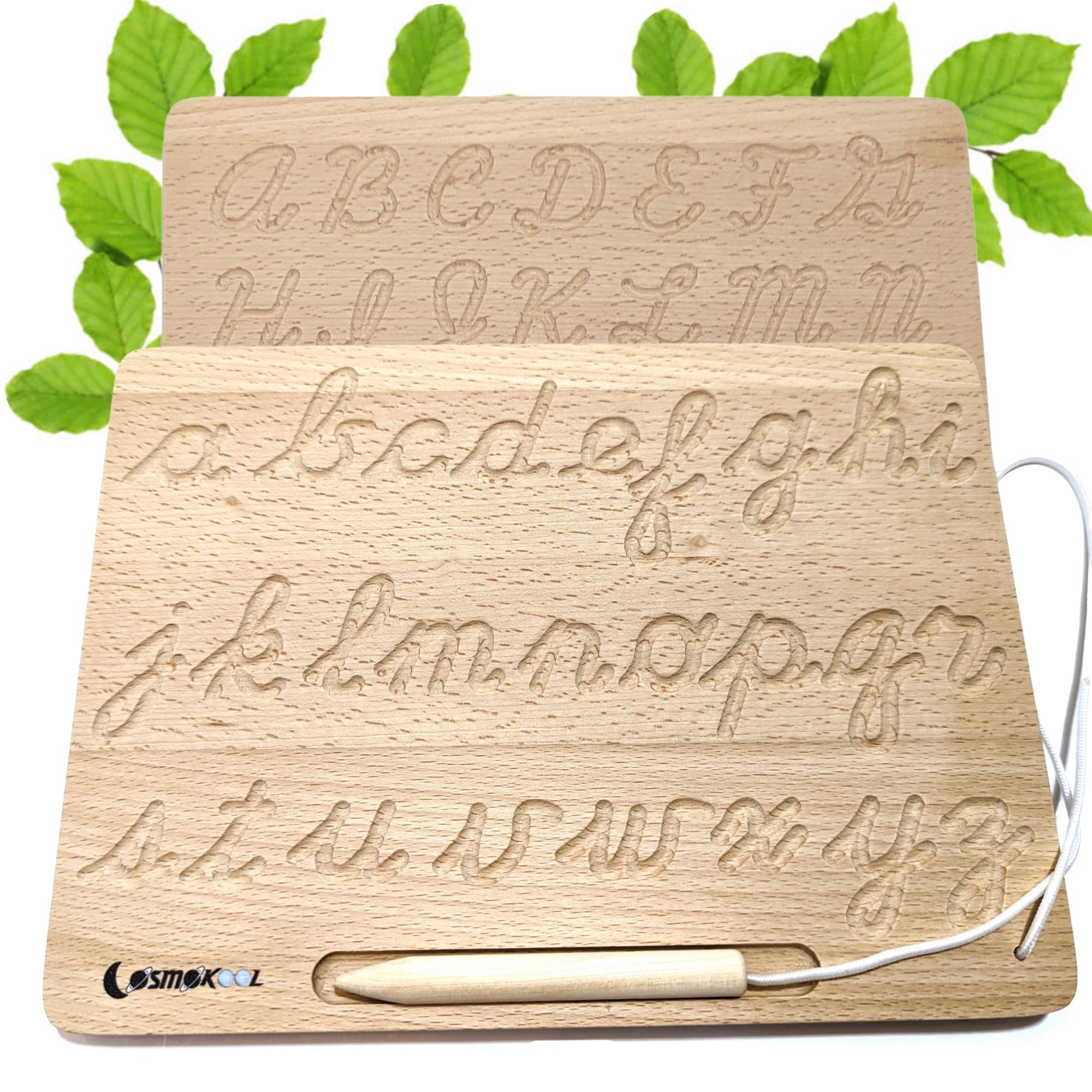 Amazon CosmoKool Montessori Alphabet Tracing Boards Alphabet 