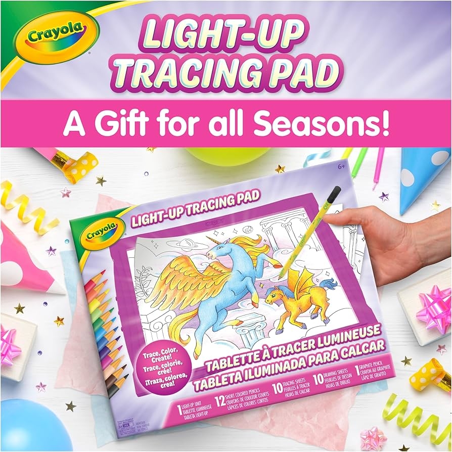 Amazon Crayola Light Up Tracing Pad Pink Best Birthday 