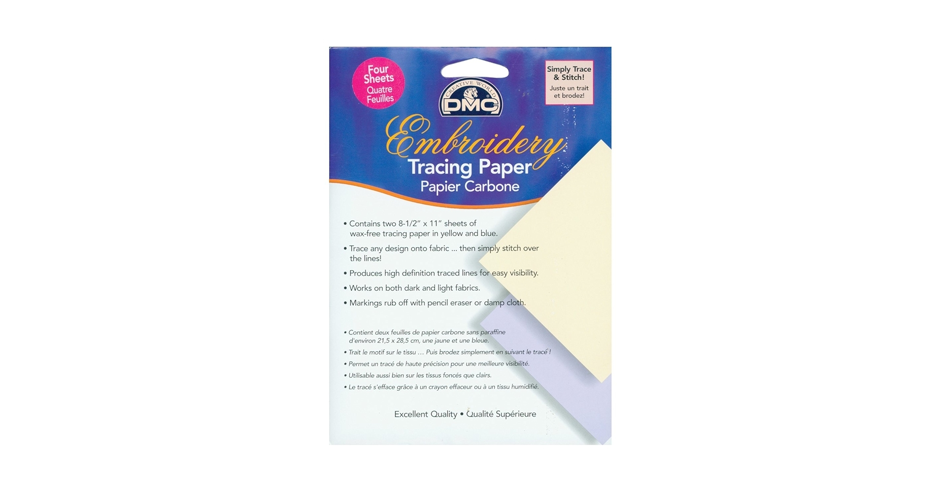 Dmc Embroidery Tracing Paper