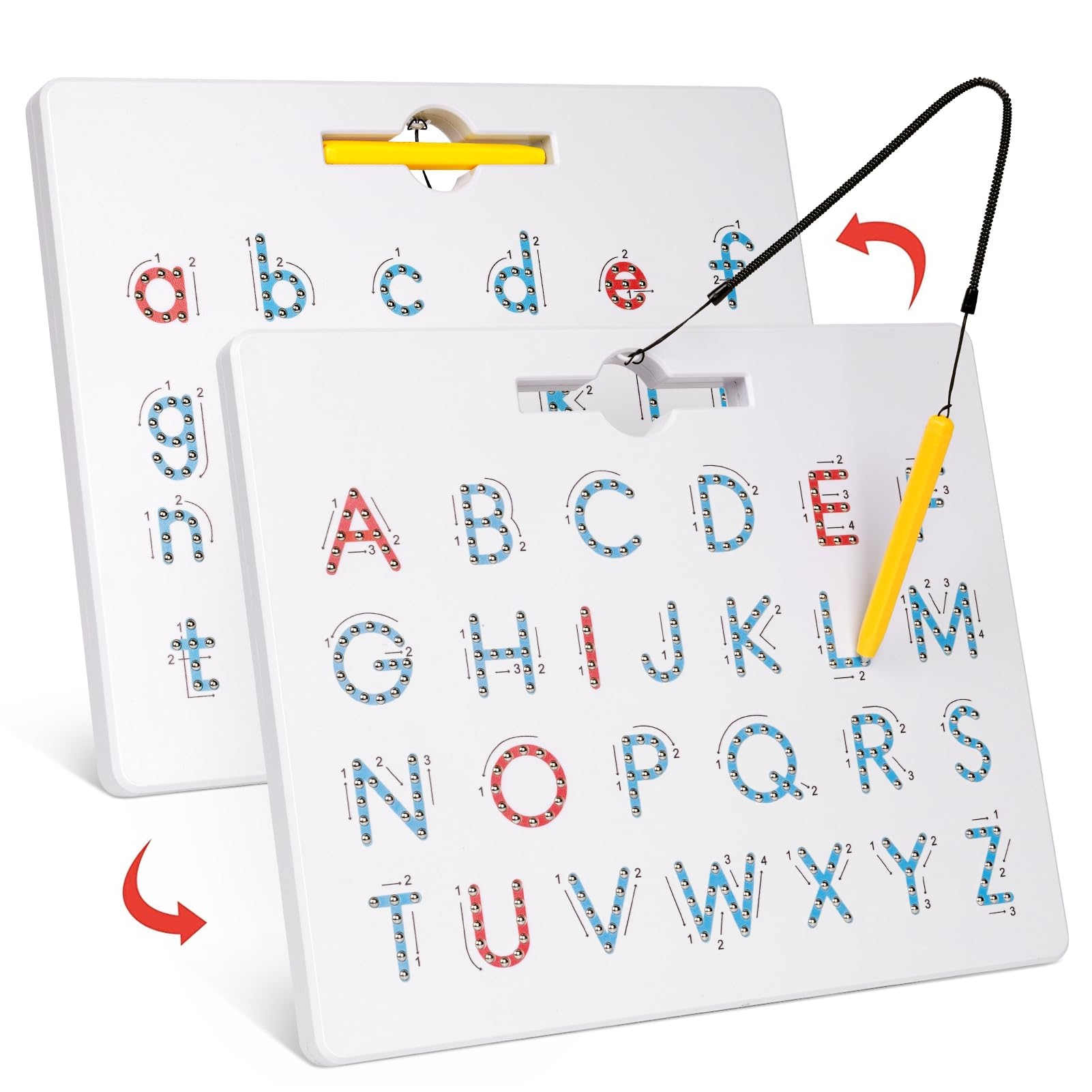Amazon GAMENOTE Double Sided Magnetic Letter Board 2 In 1 