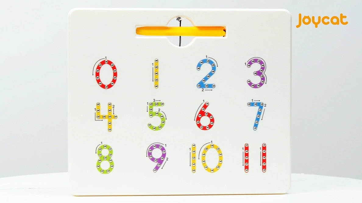 Amazon GAMENOTE Magnetic Number Tracing Board 2 In 1 Double 