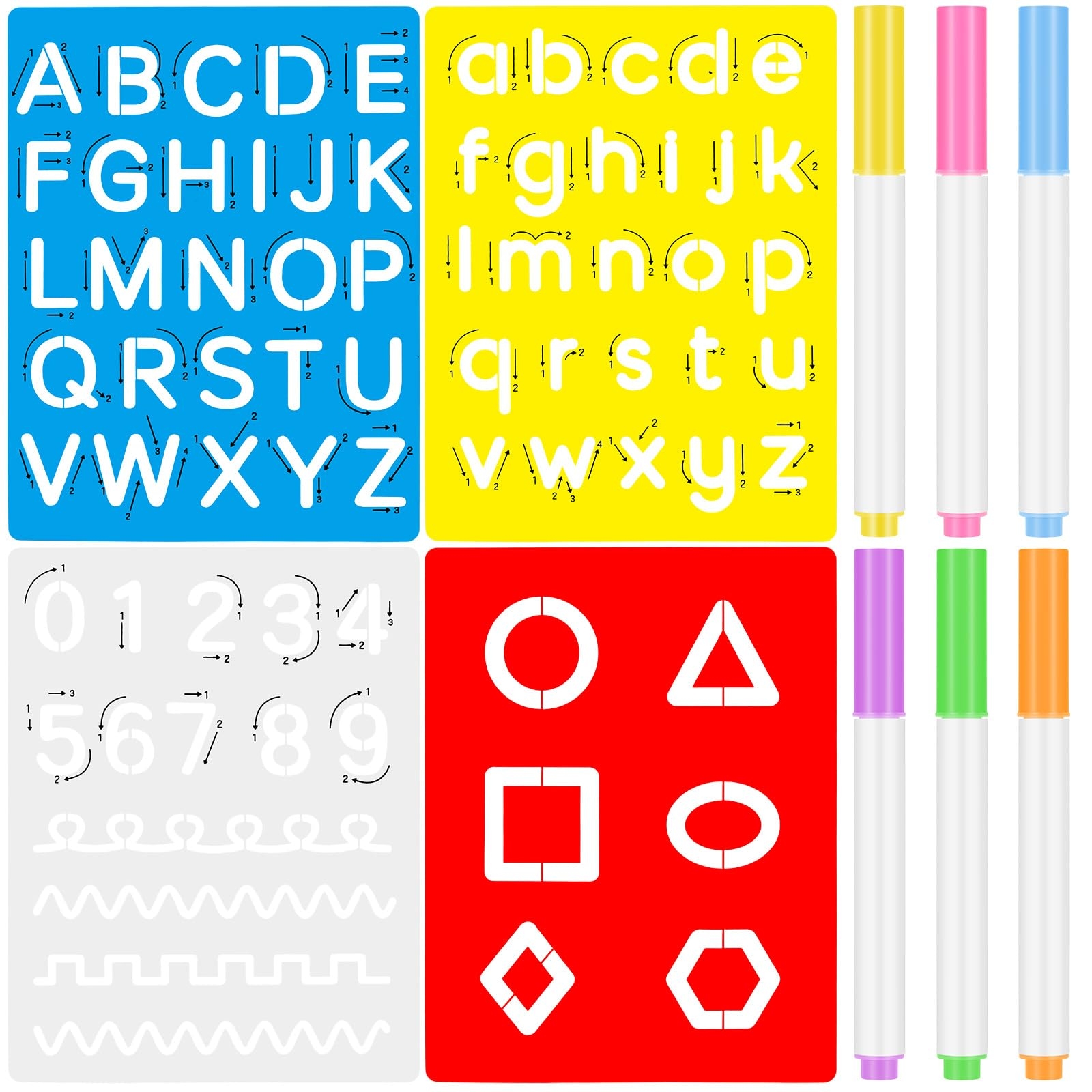 Tracing Stencils For Preschoolers