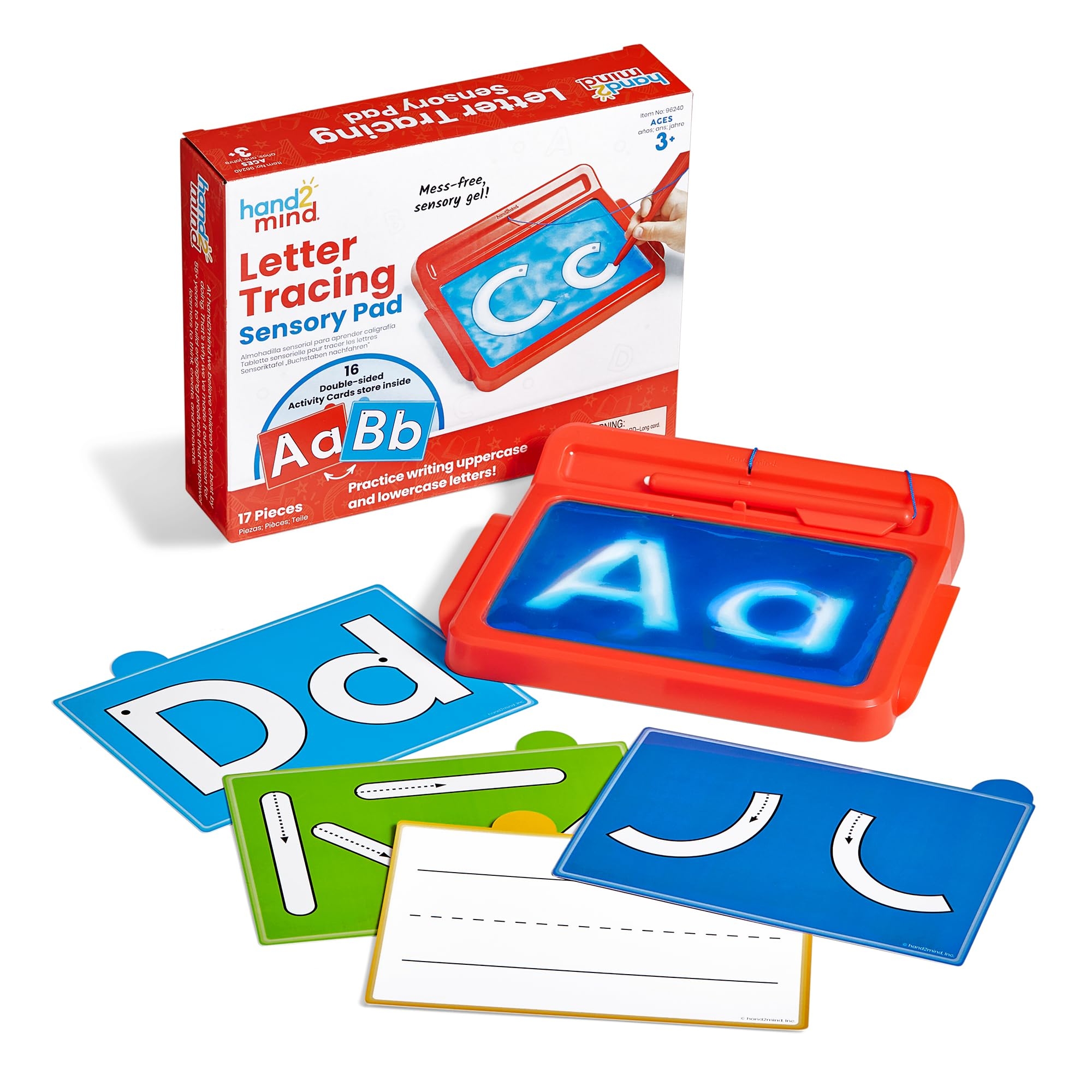 Amazon Hand2mind Letter Tracing Sensory Pad Reusable 