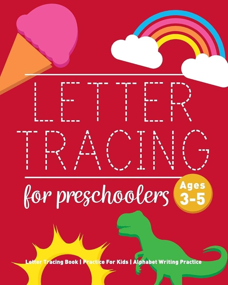 Amazon Letter Tracing Book For Preschoolers Letter Tracing 