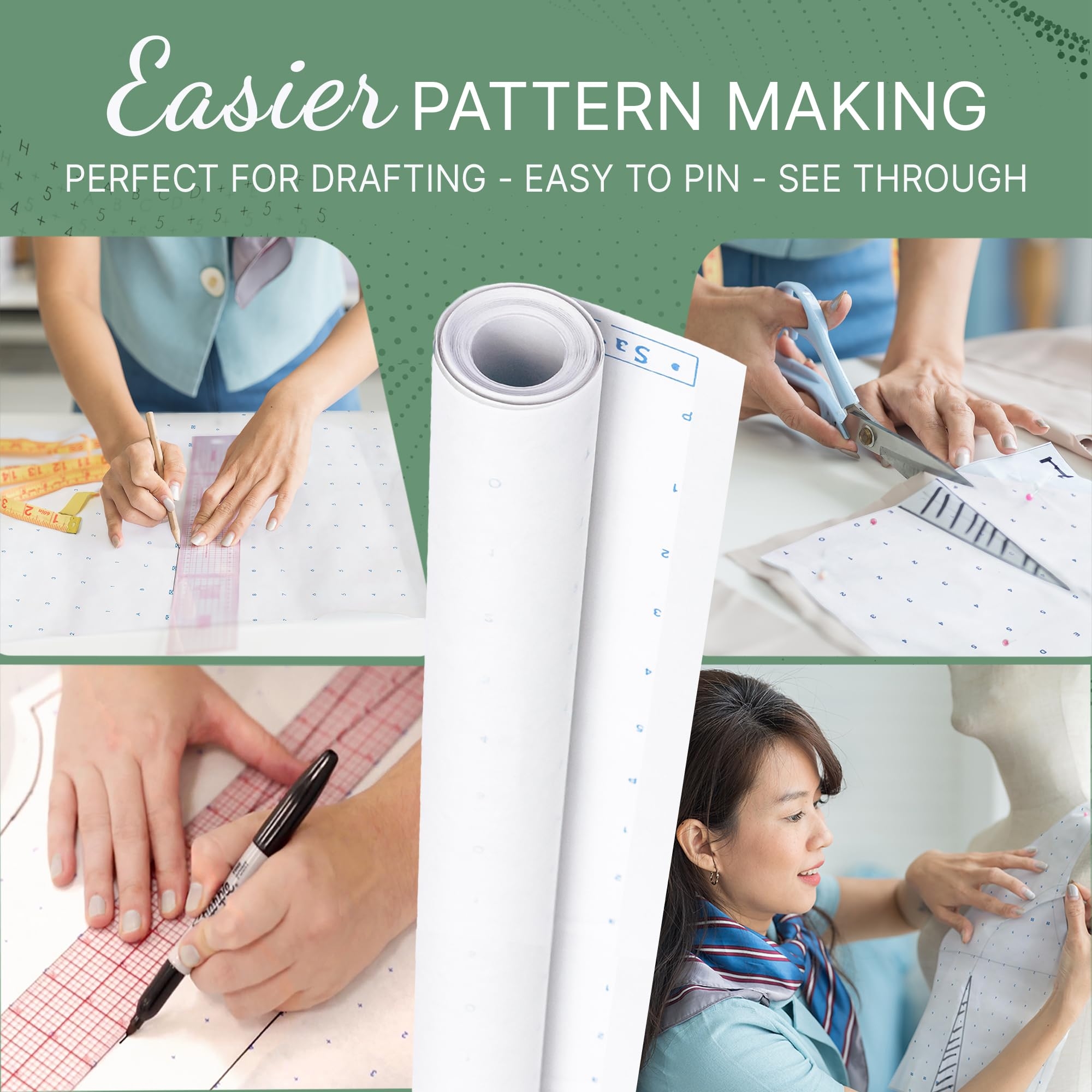 Amazon Pattern Paper For Fashion Design 45 Inches X 10 