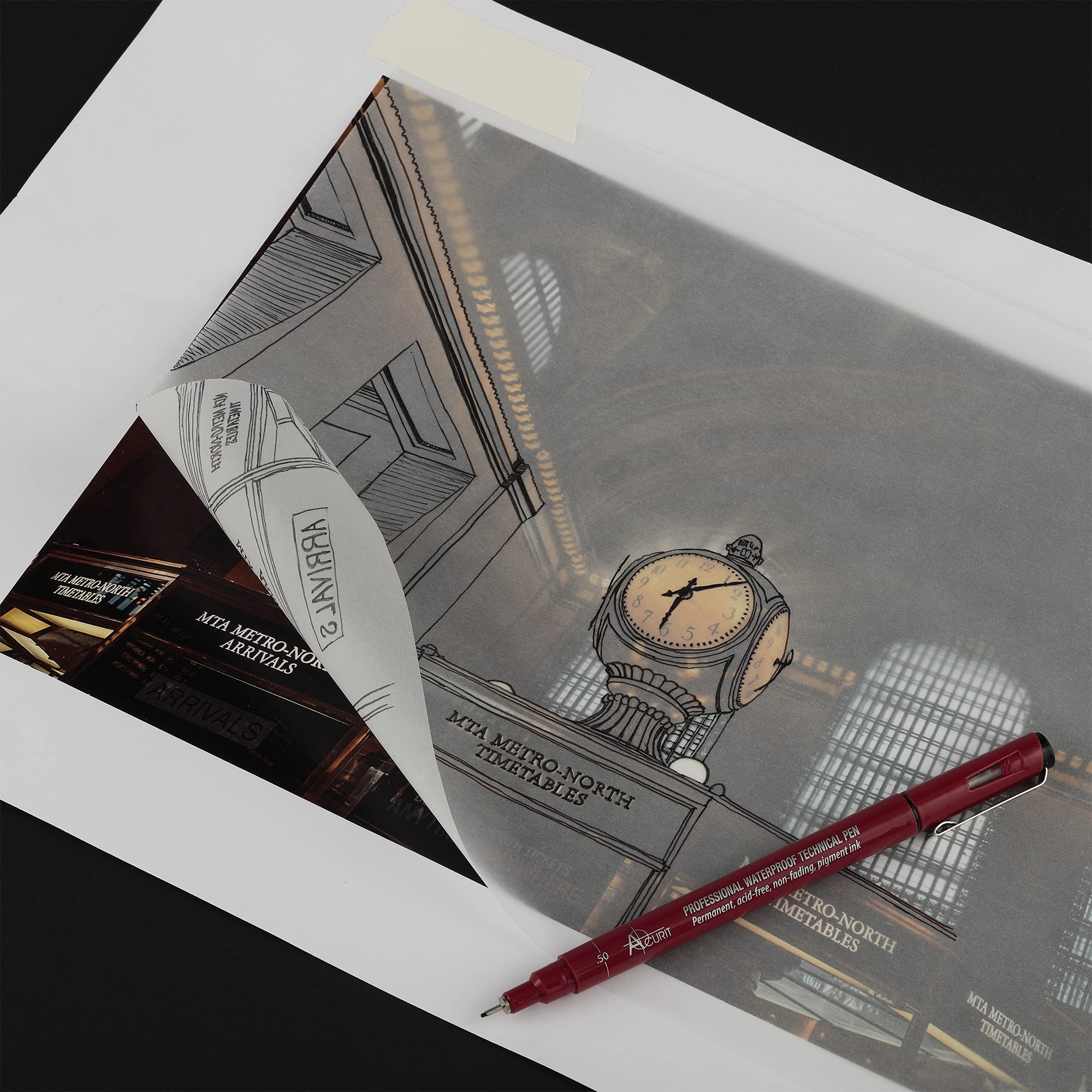 Amazon SoHo Urban Artist Vellum Tracing Paper Pad 11x14 Amazon SoHo Urban Artist Vellum Tracing Paper Pad 11x14