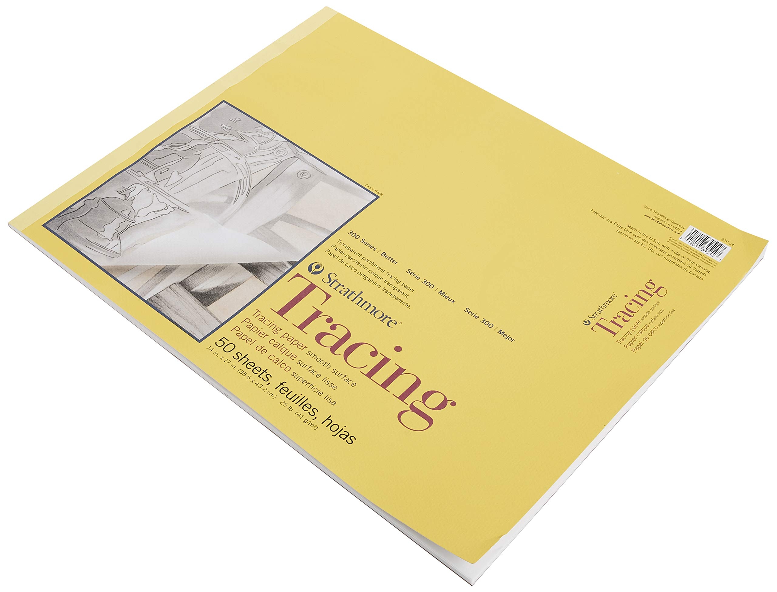 Amazon Strathmore 300 Series Tracing Paper Pad Tape Bound 
