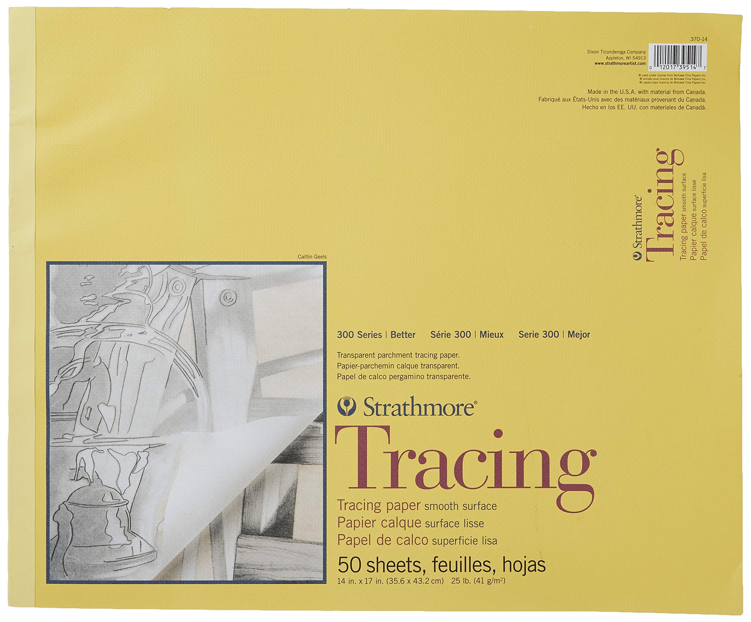 Strathmore 300 Series Tracing Paper Pad Strathmore 300 Series Tracing Paper Pad