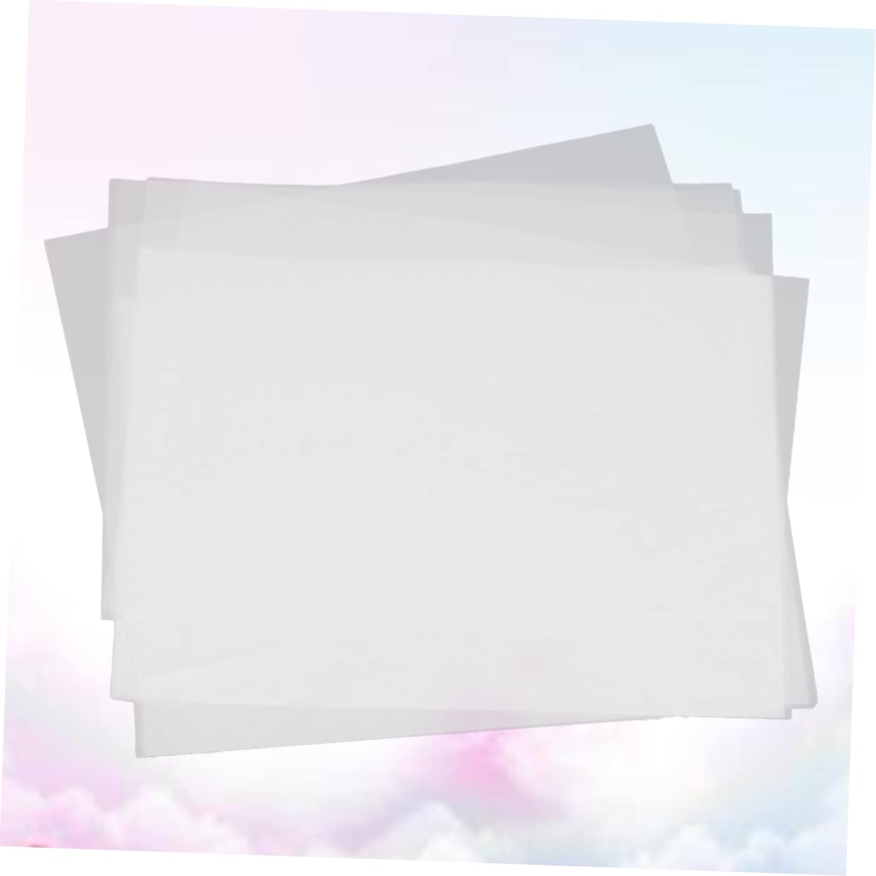 Amazon TEHAUX 50pcs Tracing Paper Semi Transparent Copy Paper 