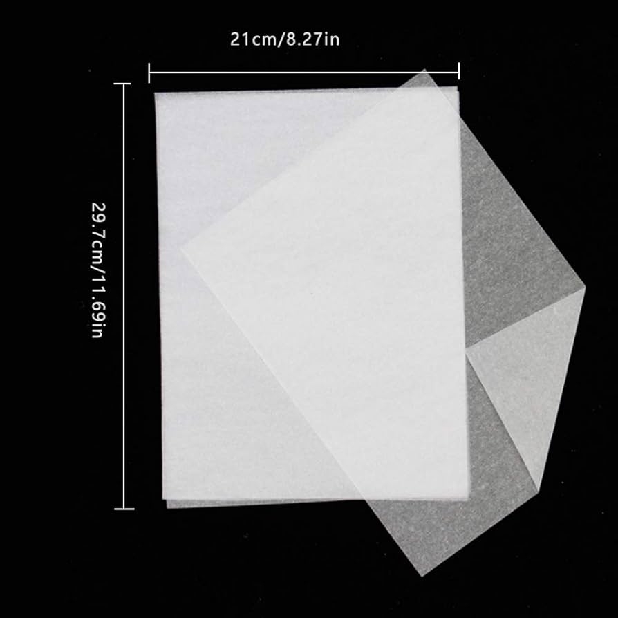 Amazon Waybas 100 PCS Tracing Paper A4 Size White 8 5 X 
