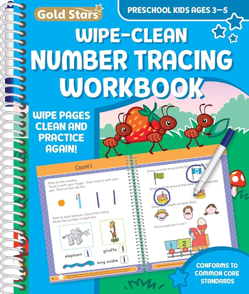 Number Tracing Workbook