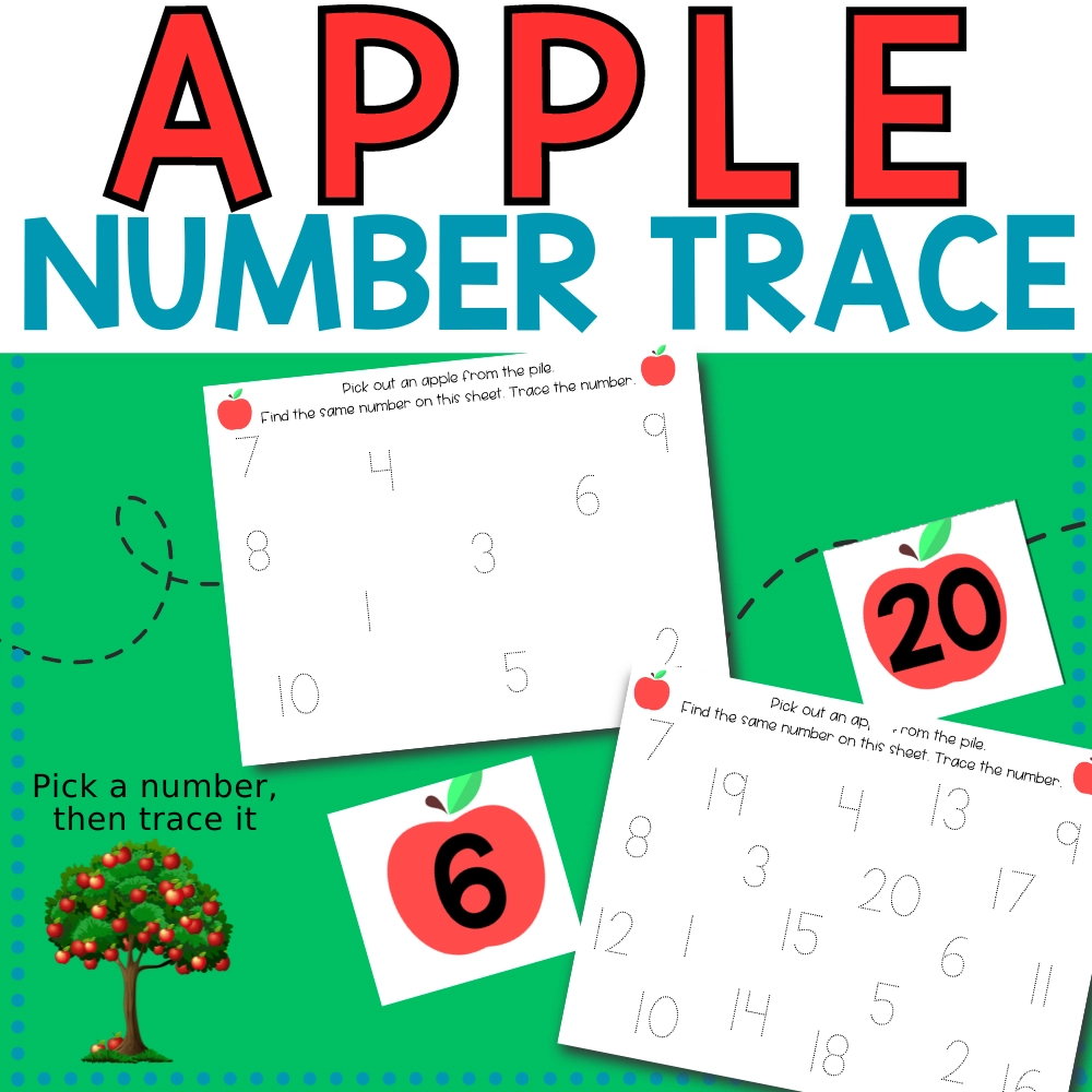 Apple Number Tracing