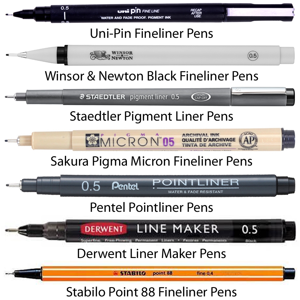 Art Tracing Pen For Drawing Marker Best Pen To Use On Tracing 