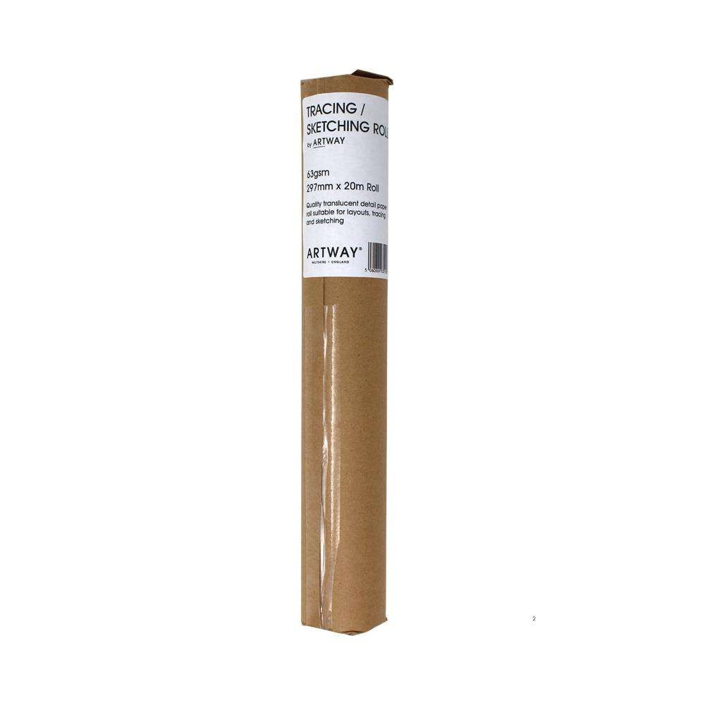 ARTWAY Tracing amp Sketching Roll 63gsm 29 7cm X 20m ARTWAY Tracing amp Sketching Roll 63gsm 29 7cm X 20m
