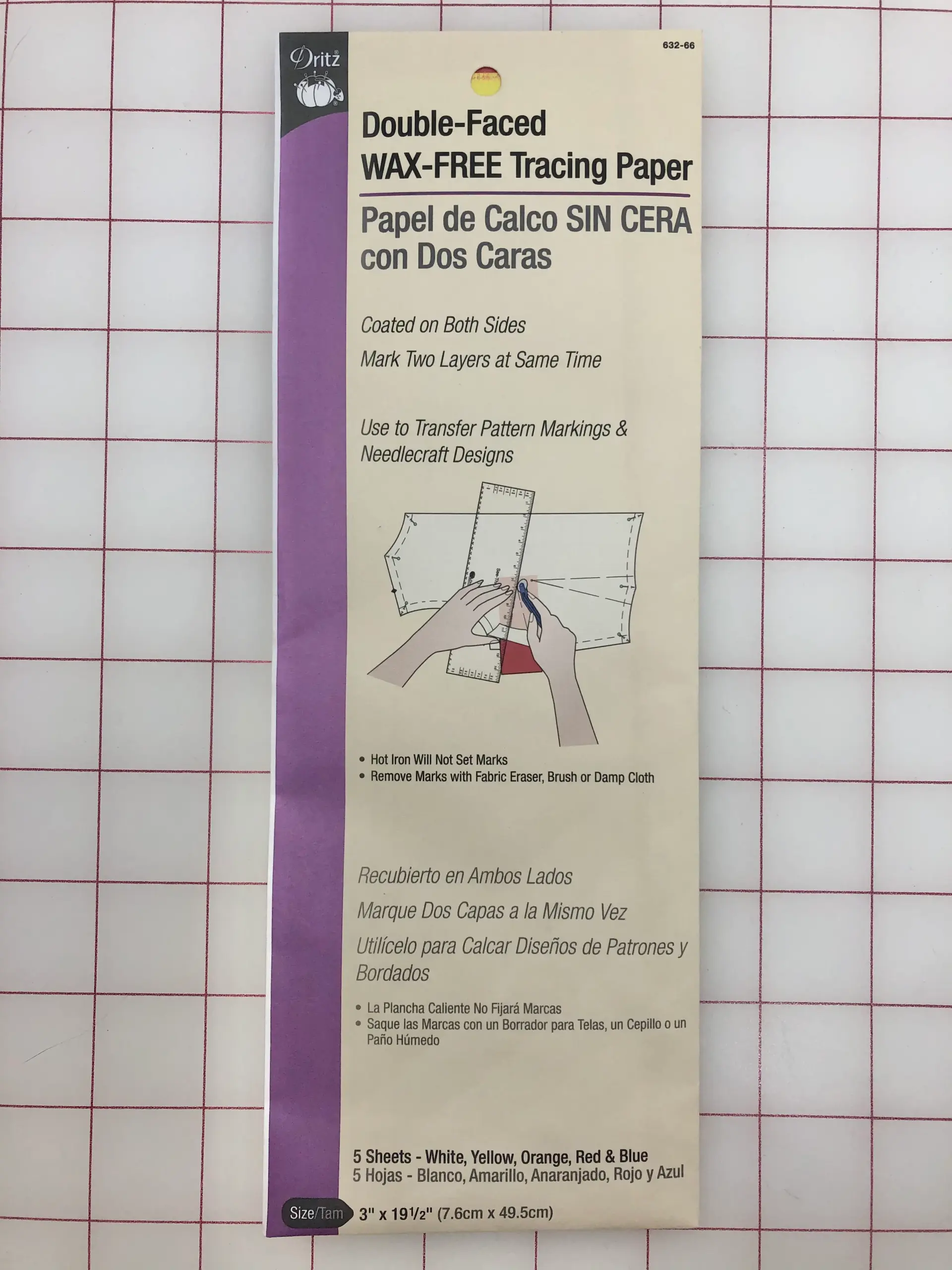 Assorted Double Face Tracing Paper Tutu