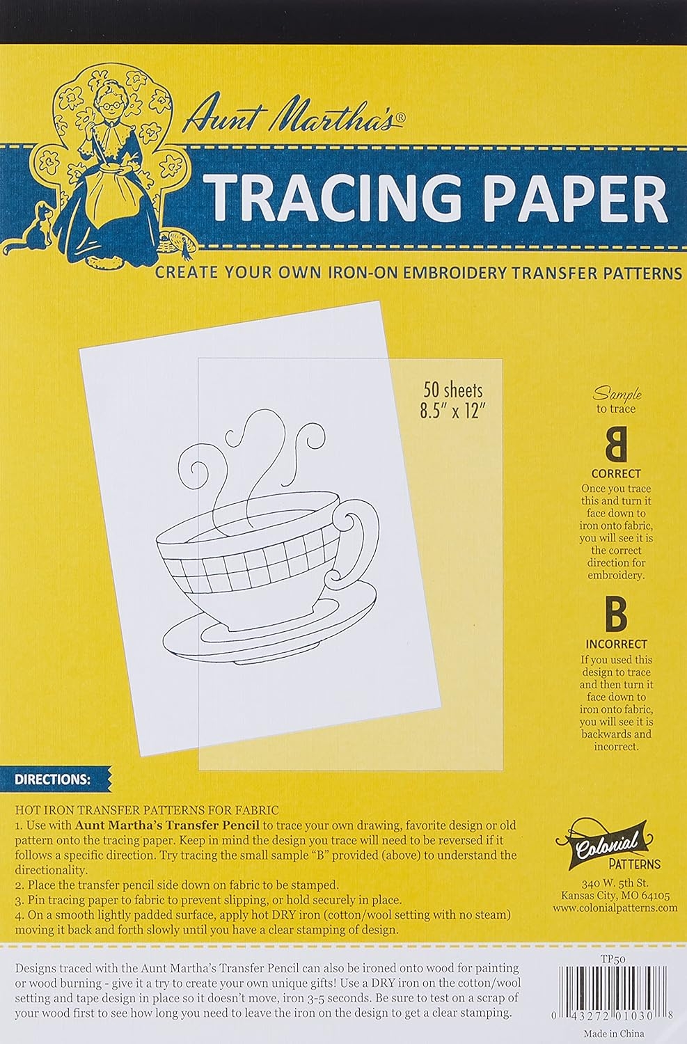Iron On Tracing Paper