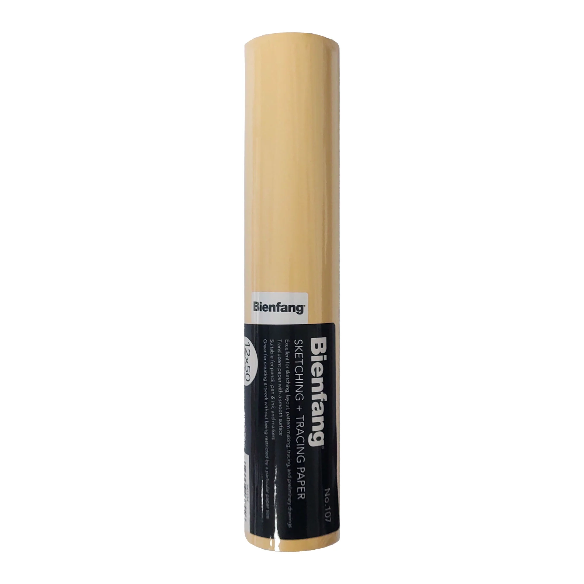Bienfang Sketching amp Tracing Paper Roll 50yds X 12 Canary 