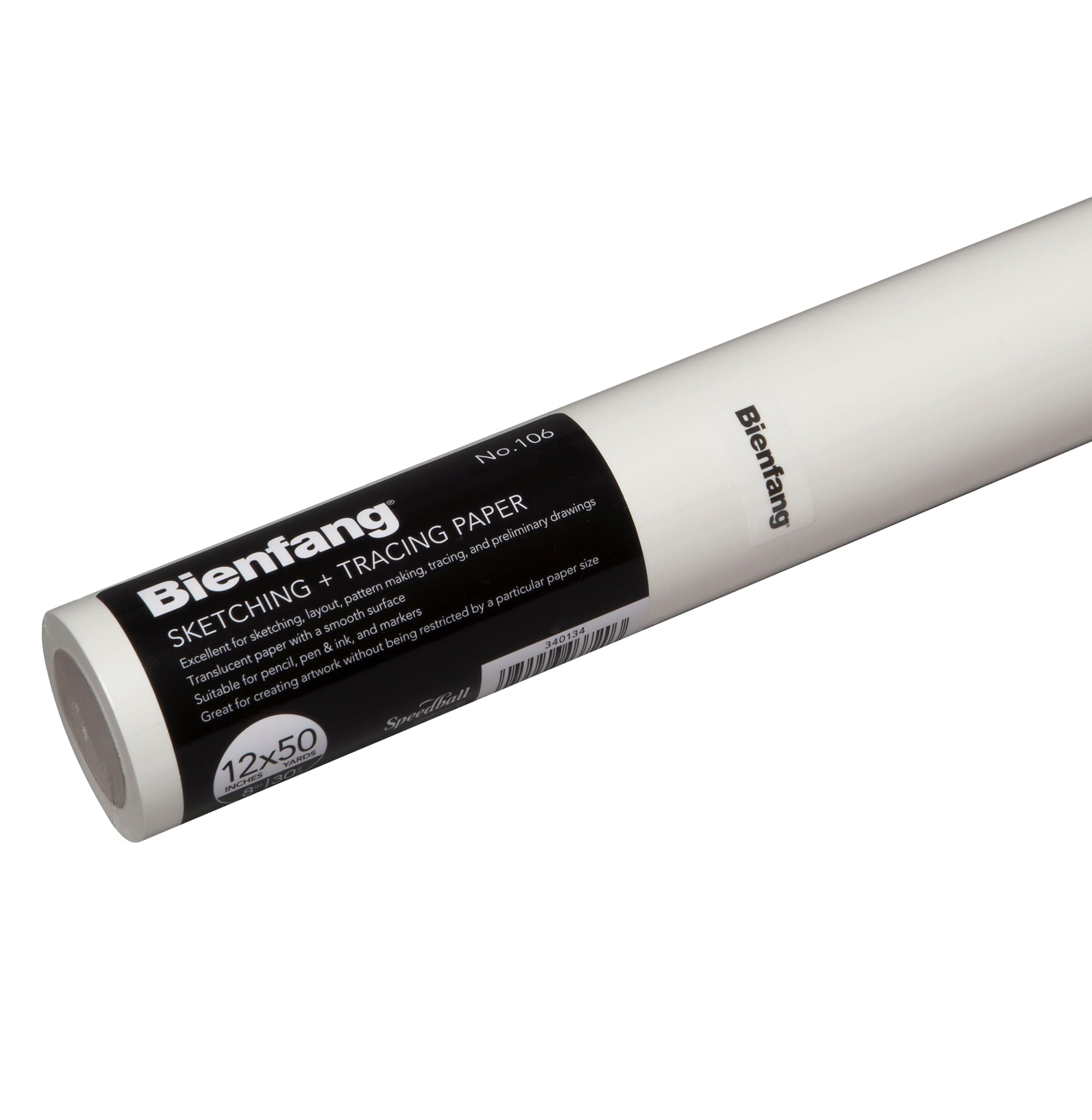 Bienfang Sketching amp Tracing Paper Roll White 12 Inches X 50 Yards For Drawing Trace Sketch Craft Sewing Pattern Amazon sg Office Products