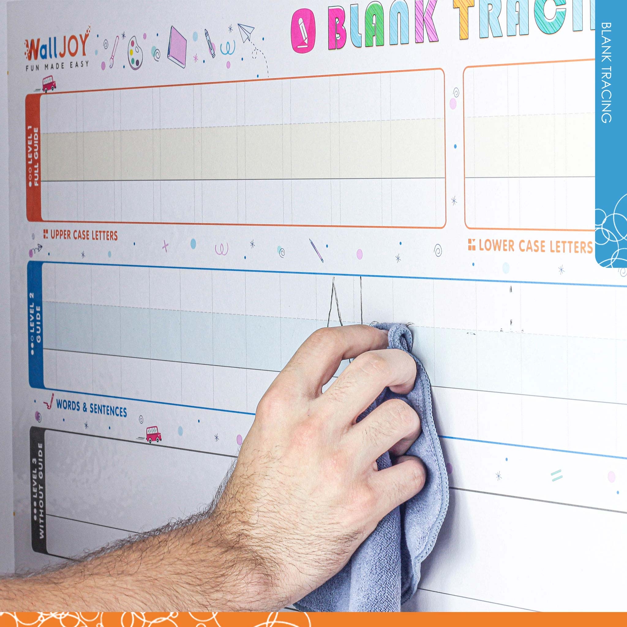 Blank Tracing Lines