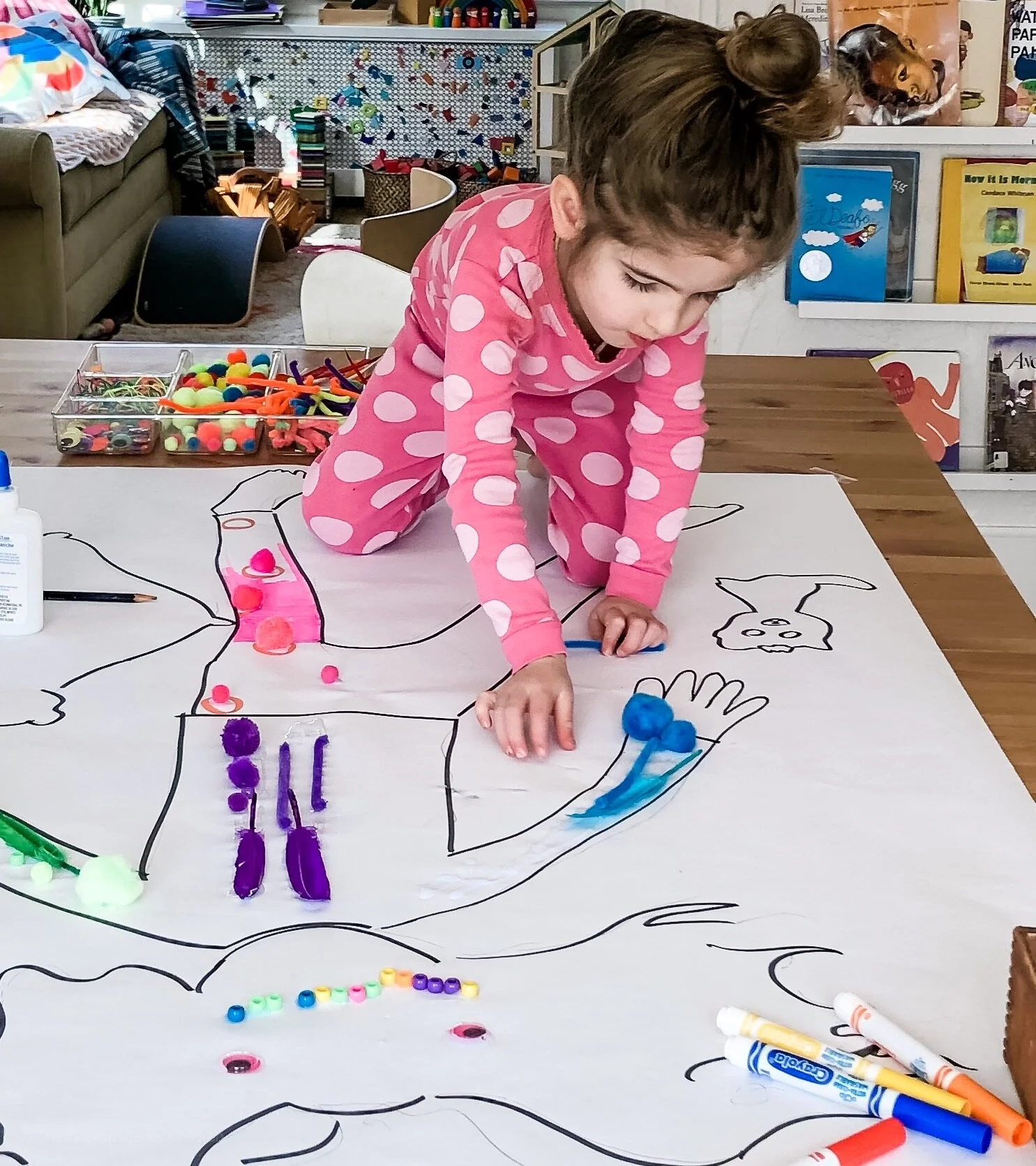 Body Portraits Activity For Kids The Workspace For Children