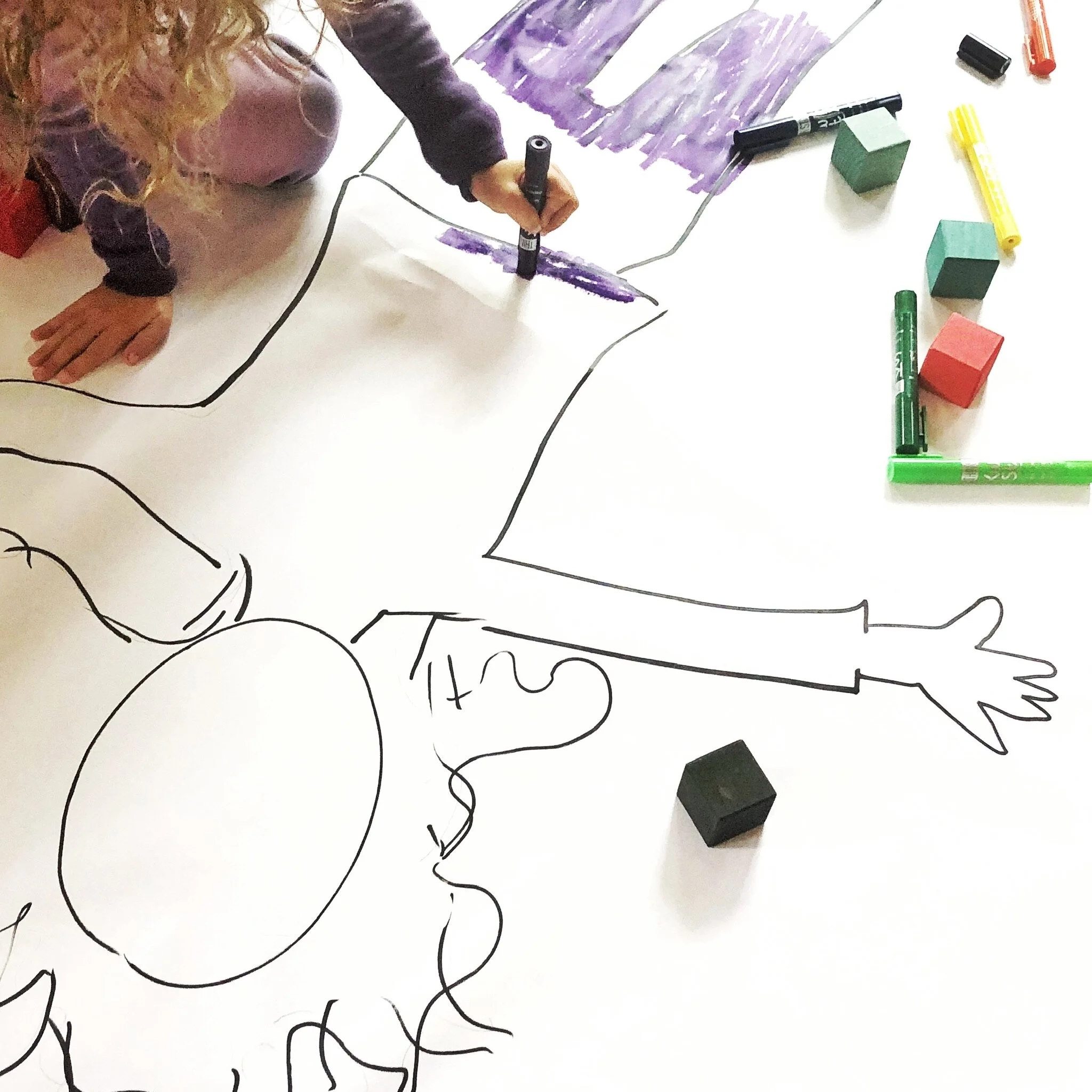 Body Portraits Activity For Kids The Workspace For Children