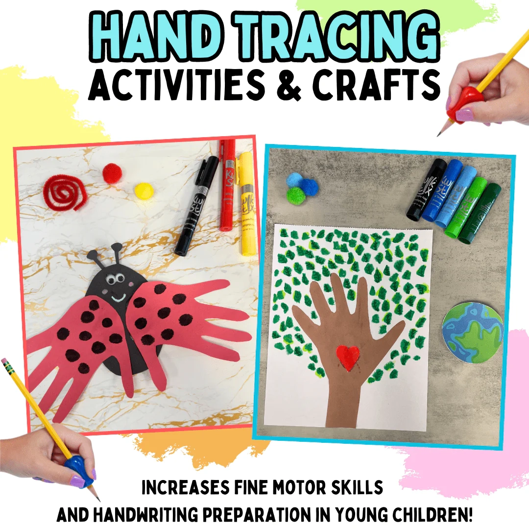 Boosting Fine Motor Skills With Pencil Grips A Fun Hand Tracing 