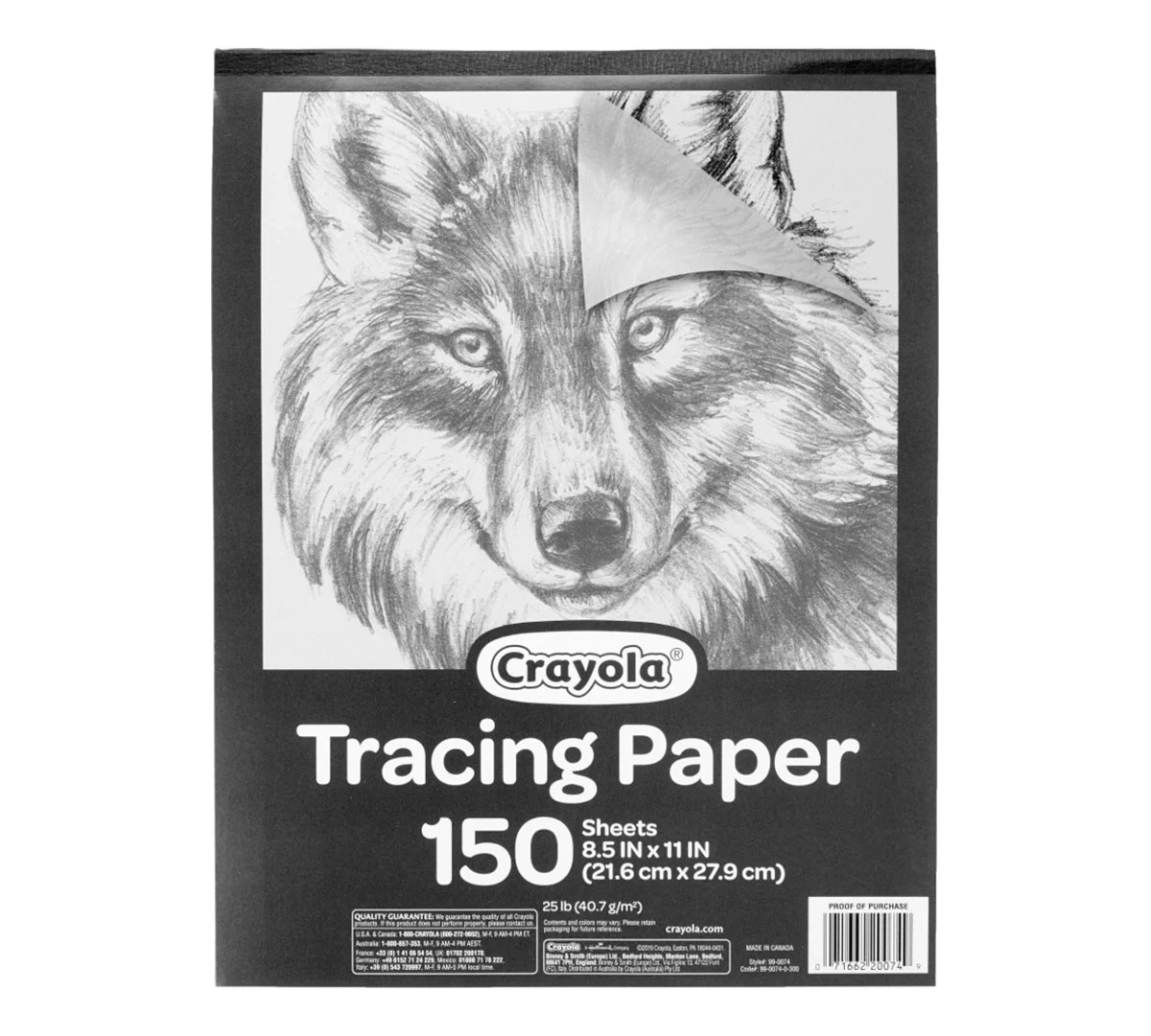 Bulk Tracing Paper For Kids 150 Count Crayola