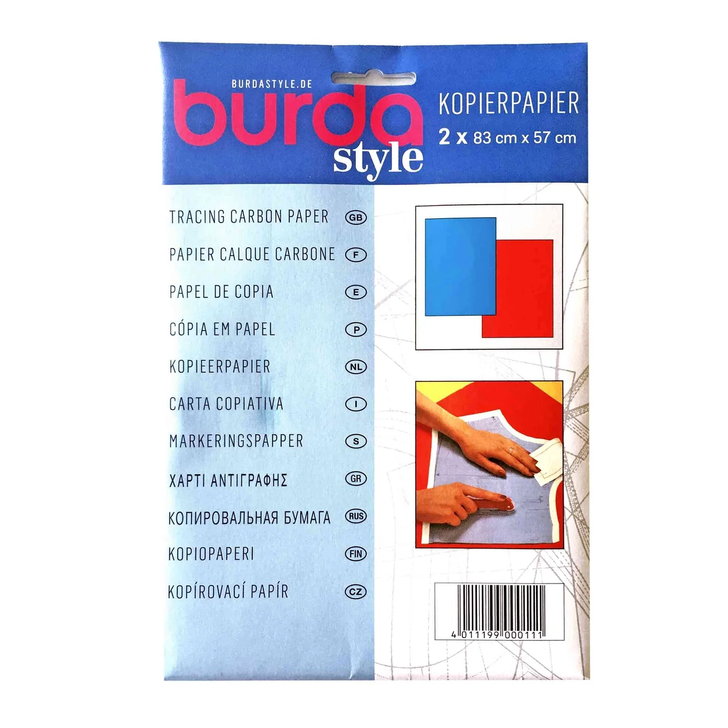 Burda Tracing Carbon Paper