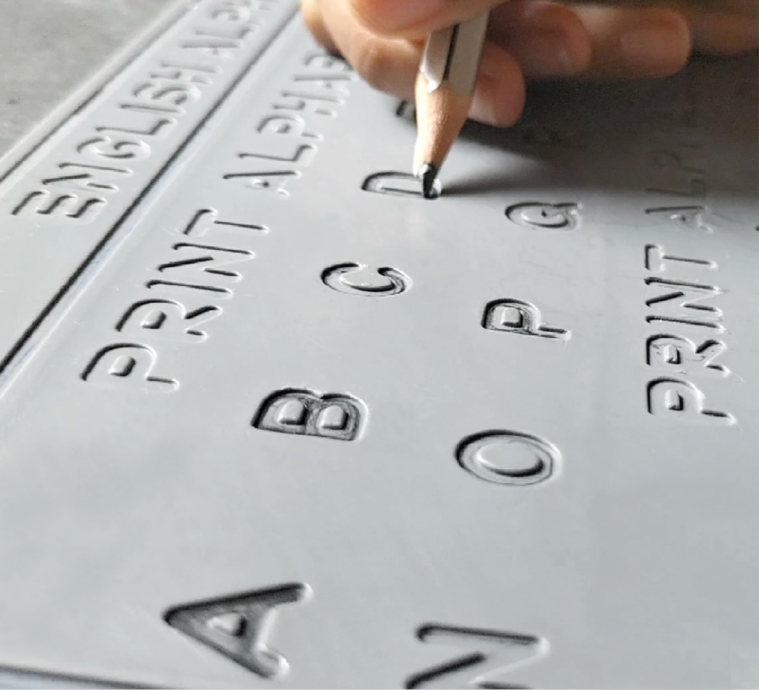 Buy English Alphabet Slate With Total Letters In Grooves In 1 