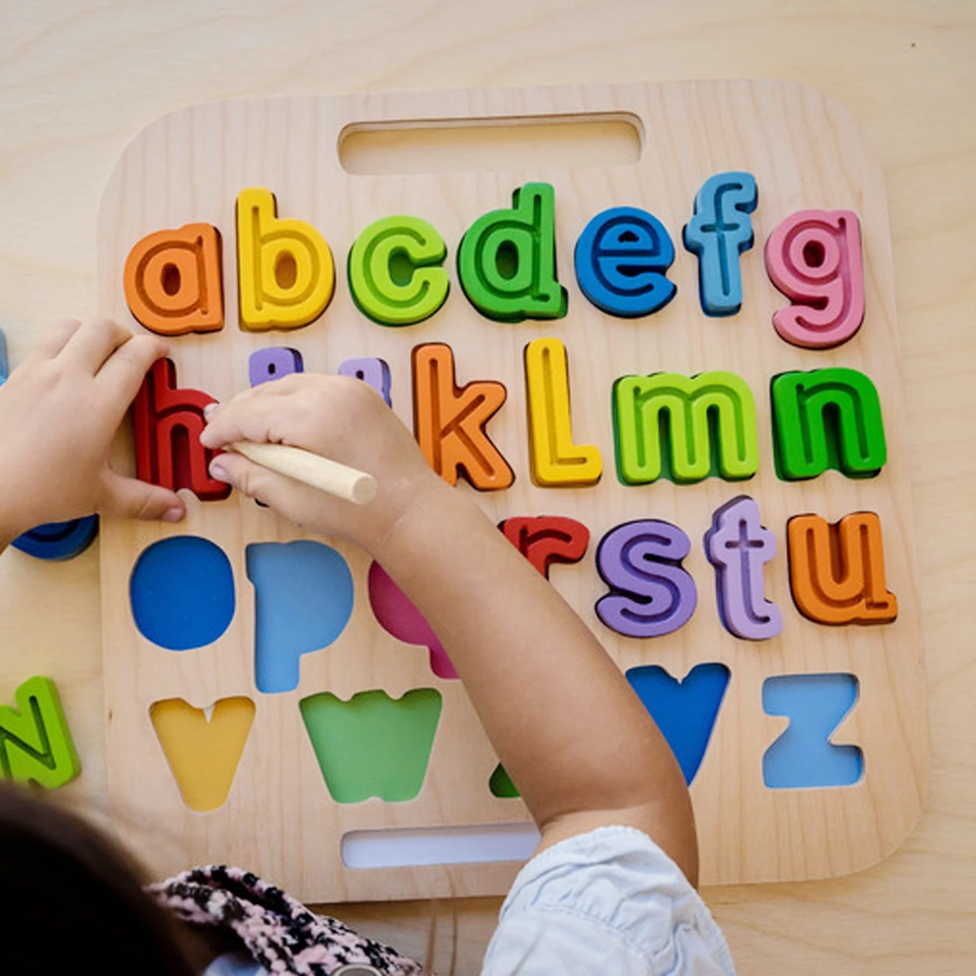 Buy Kiddie Connect Handcarry Lowercase Abc Trace Puzzle 