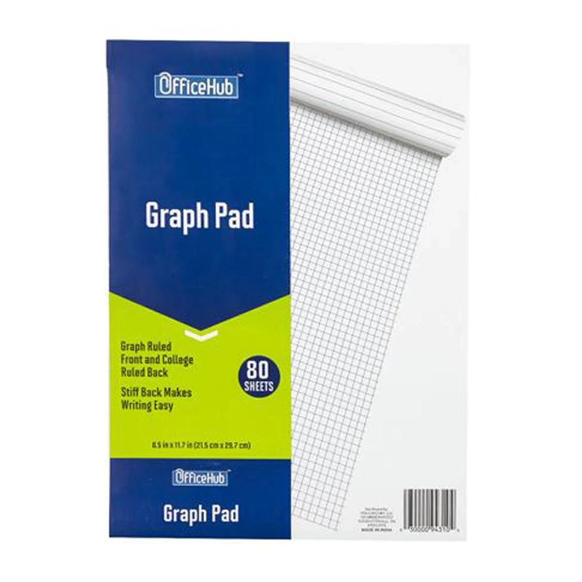 Buy OfficeHub Graph Paper Pad 80 Ct From Dollar General Instore