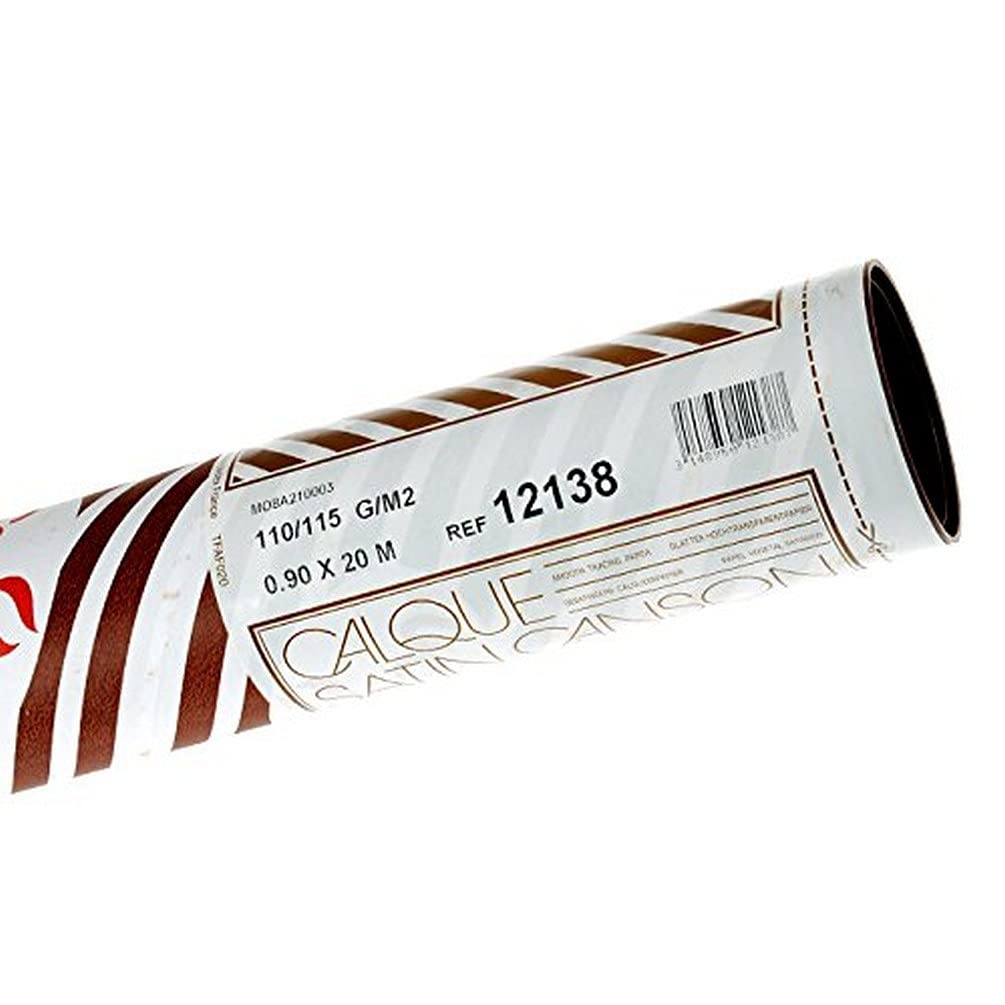 Canson 12138 Tracing Paper Roll 0 90 X 20 M 110 115 G m2 