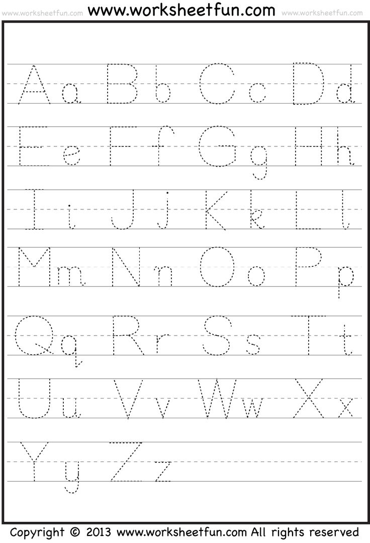 Capital And Small Letter Tracing Worksheet FREE Printable Worksheets Capital And Small Letter Tracing Worksheet FREE Printable Worksheets