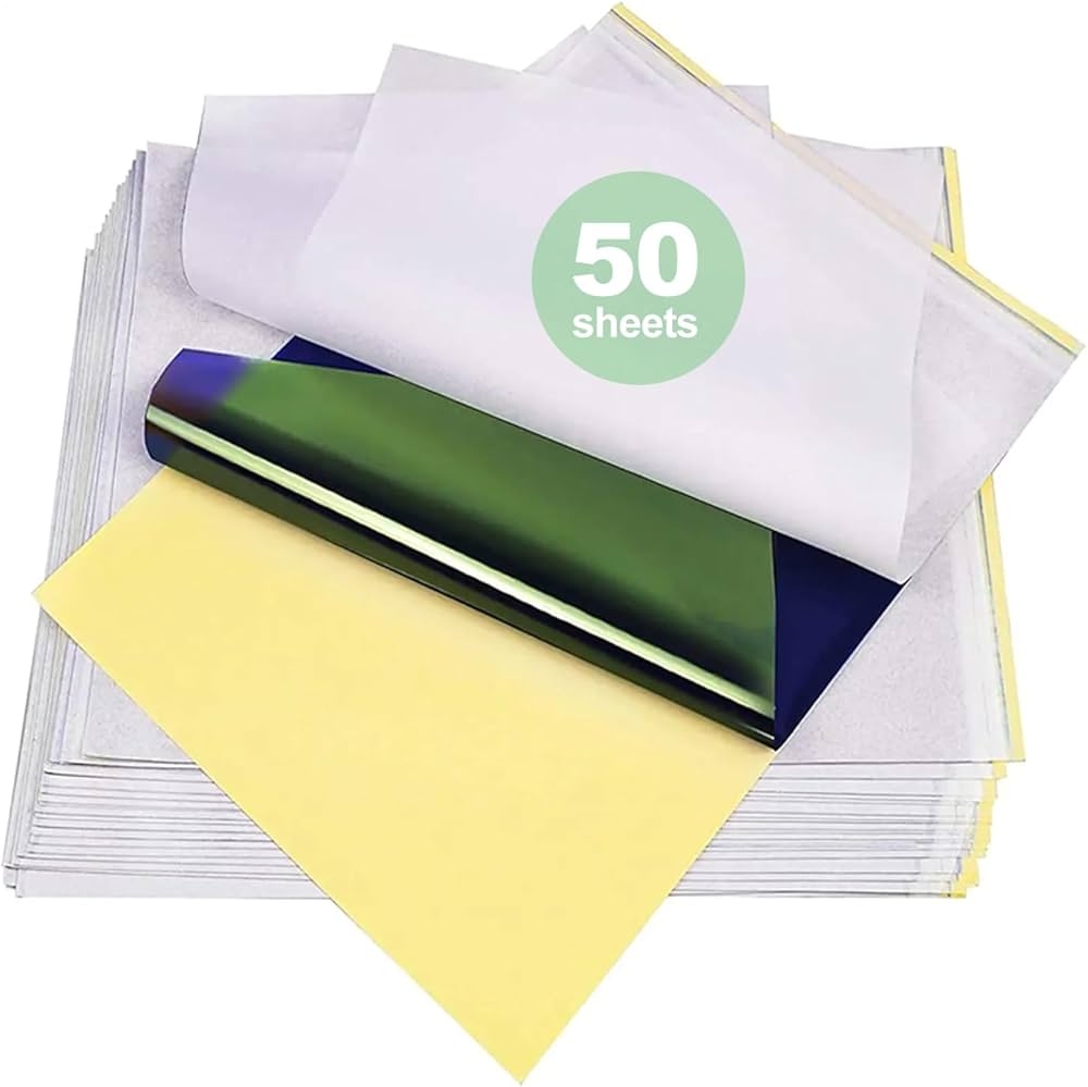 Carbon Paper For Tracing On Wood 50 Sheets Double Sided Carbon 