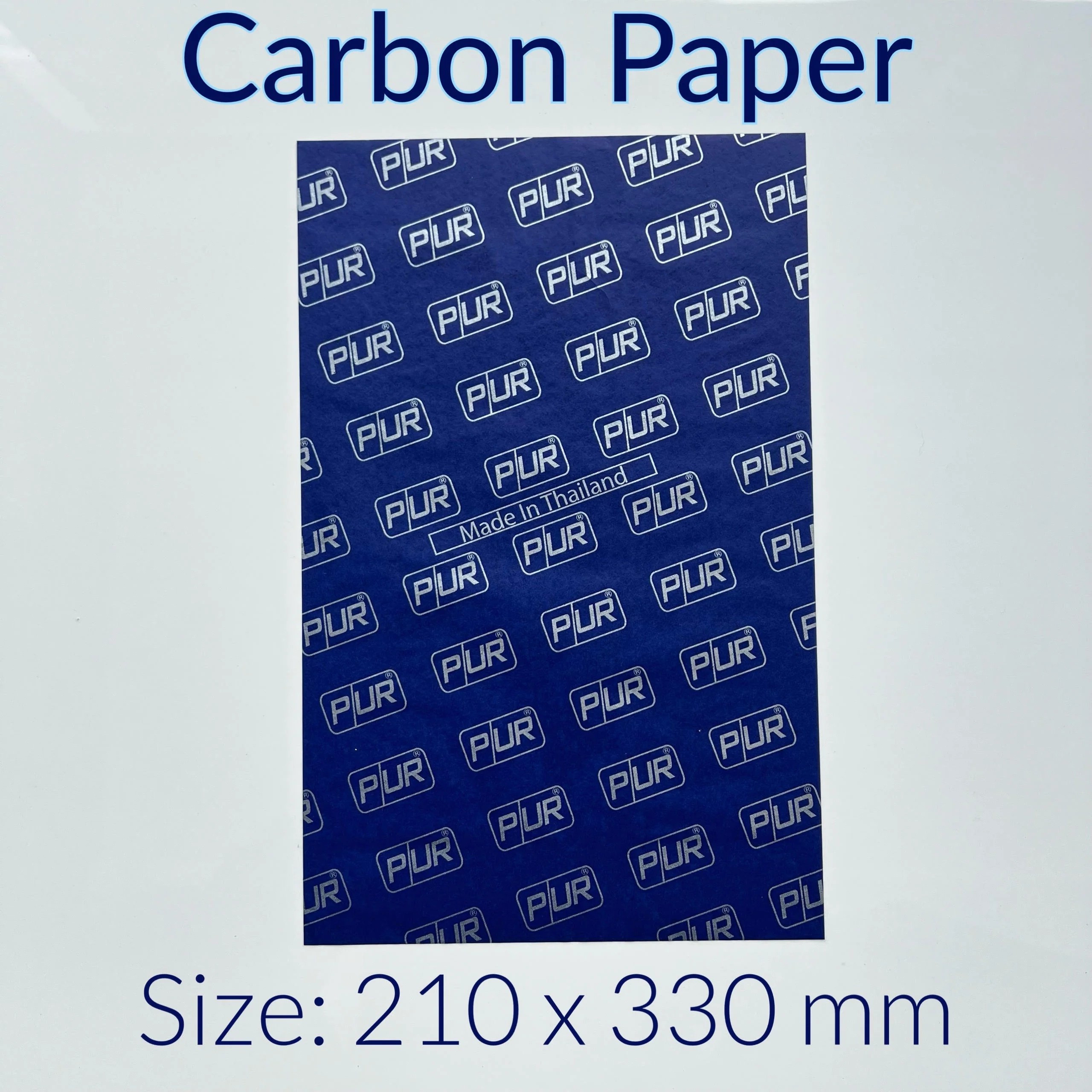 Carbon Paper Sheet Blue Colour Size 210 X 330 Mm Best Used For 