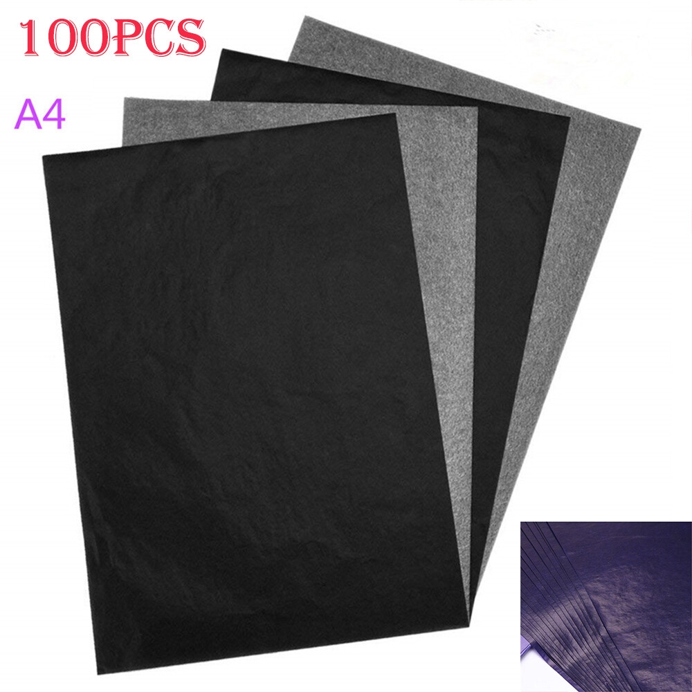 carbon paper transfer copy black 100 sheets graphite tracing a4 carbon paper new carbon paper transfer copy black 100 sheets graphite tracing a4 carbon paper new