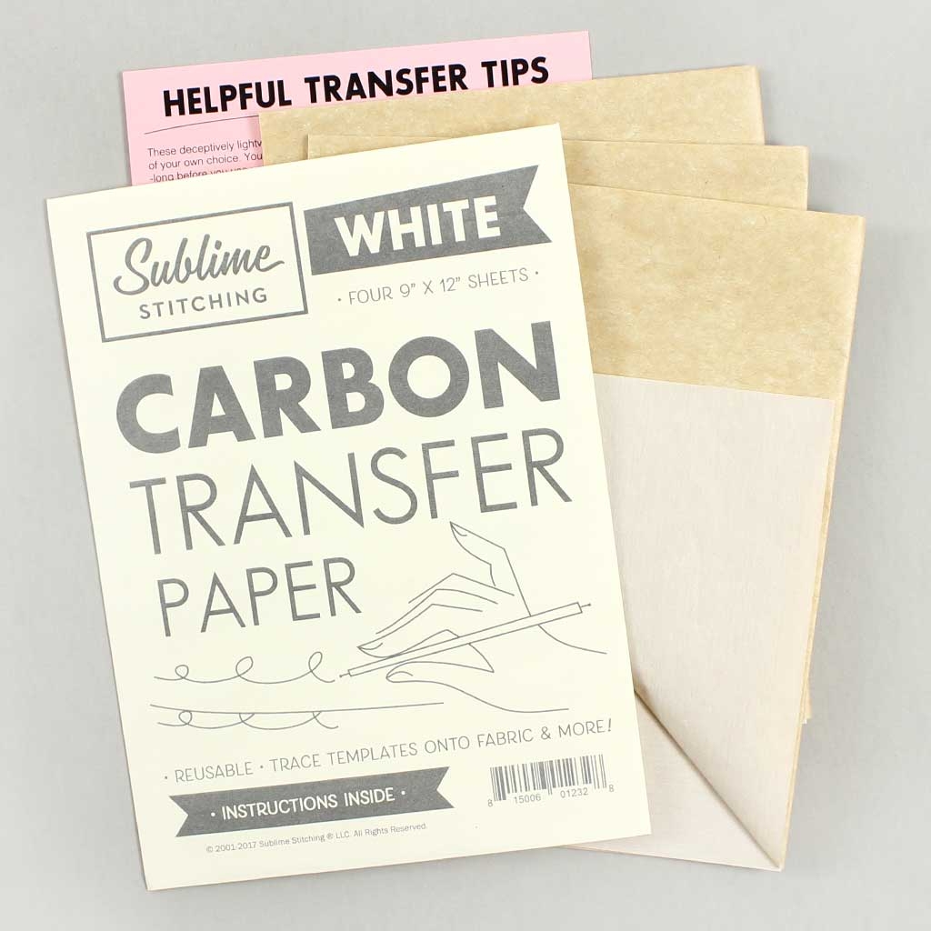 Carbon Transfer Paper For Hand Embroidery Patterns Sublime Stitching