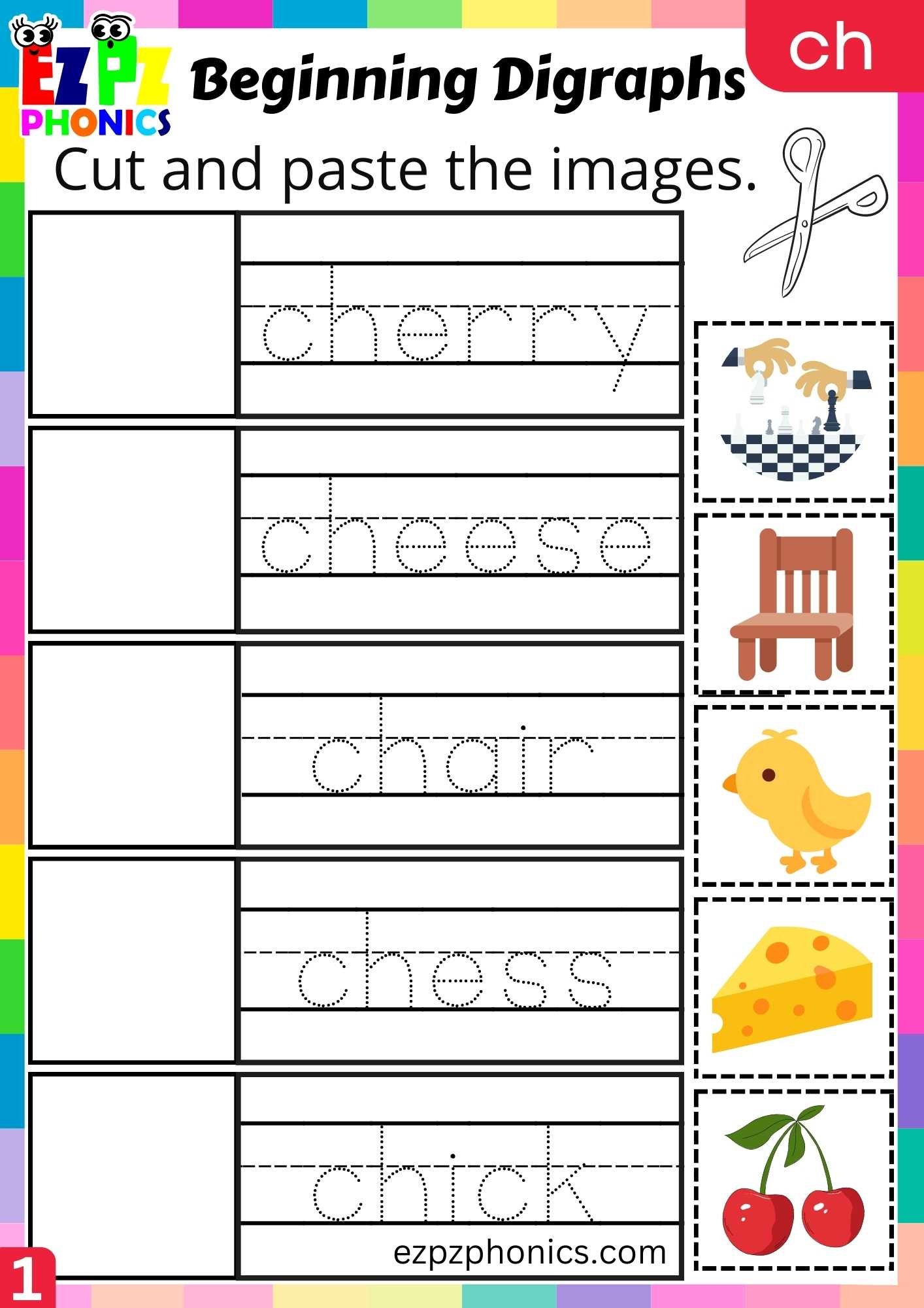 Ch Digraph Ezpzphonics