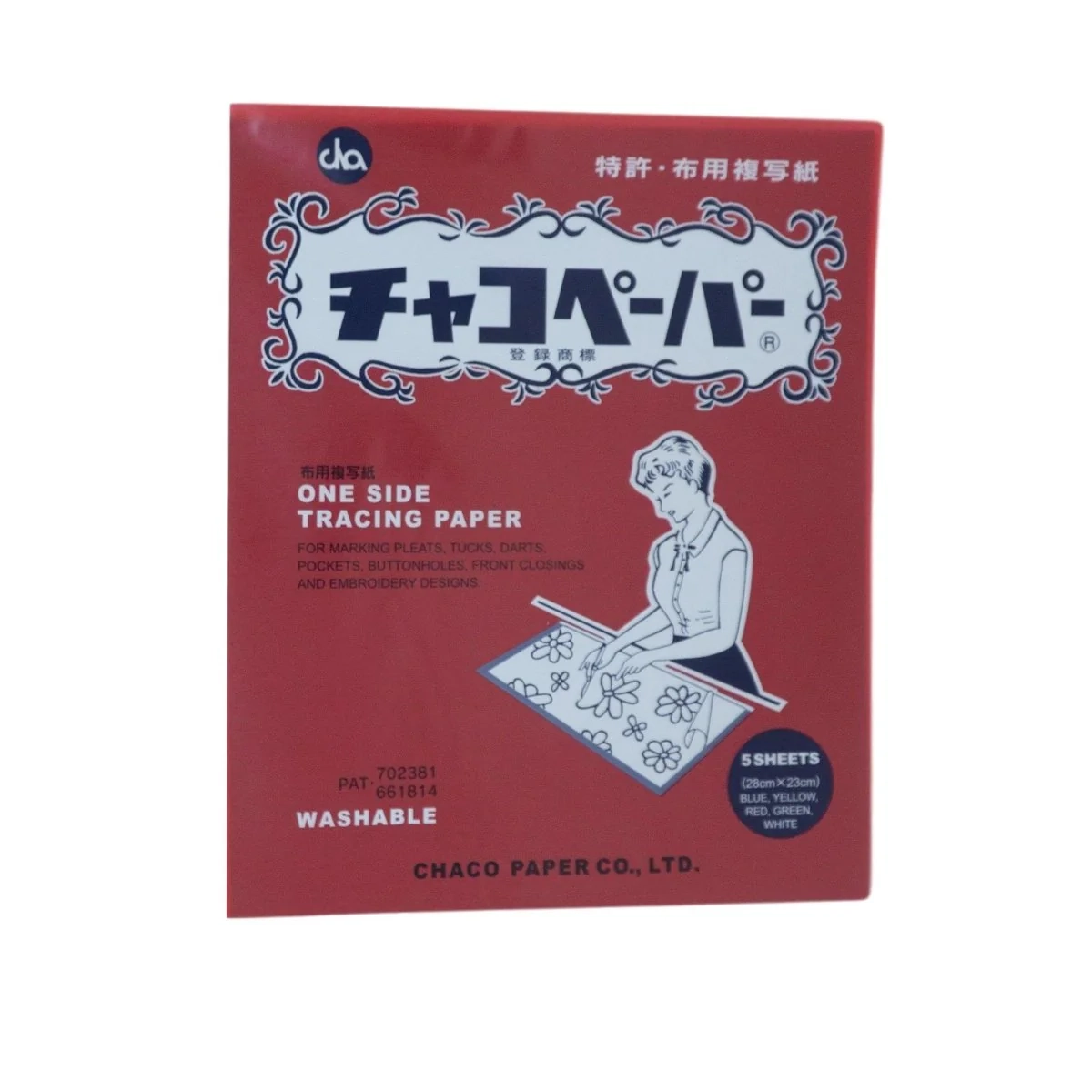 Chaco Tracing Paper