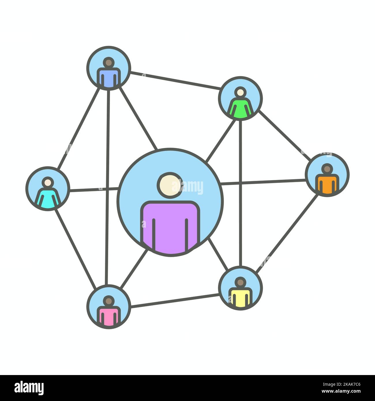 Contact Tracing People Stock Vector Images Alamy