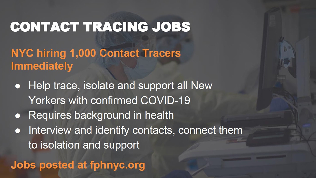 Coronavirus NYC 1 000 Contact Tracers Wanted In Fight Against 