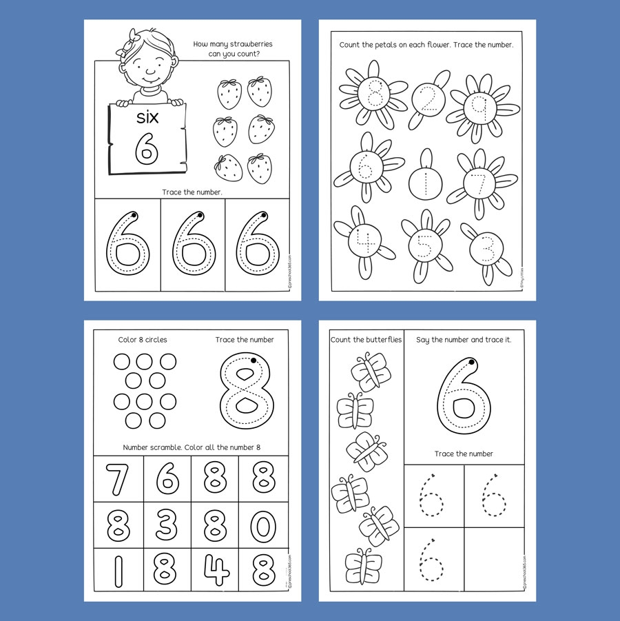 Number Tracing Activity