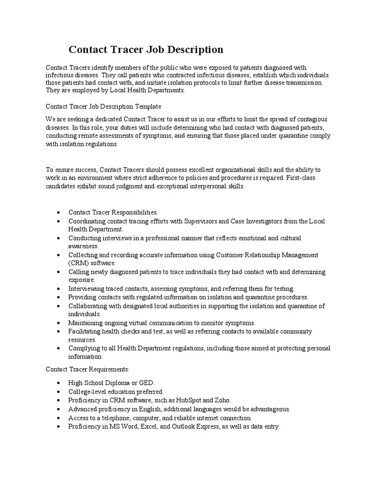 COVID 19 Contact Tracer Guide PDF Infection Health Sciences COVID 19 Contact Tracer Guide PDF Infection Health Sciences