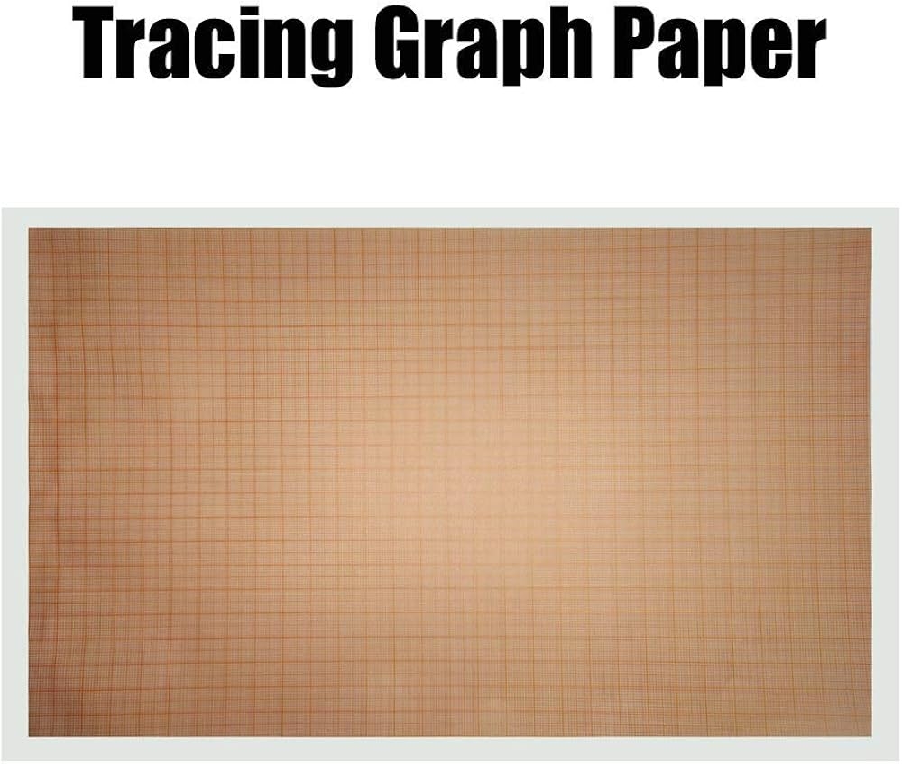CRAFTWAFT TRACING Graph Paper Sheets Pack Of 50 Pcs Amazon in 