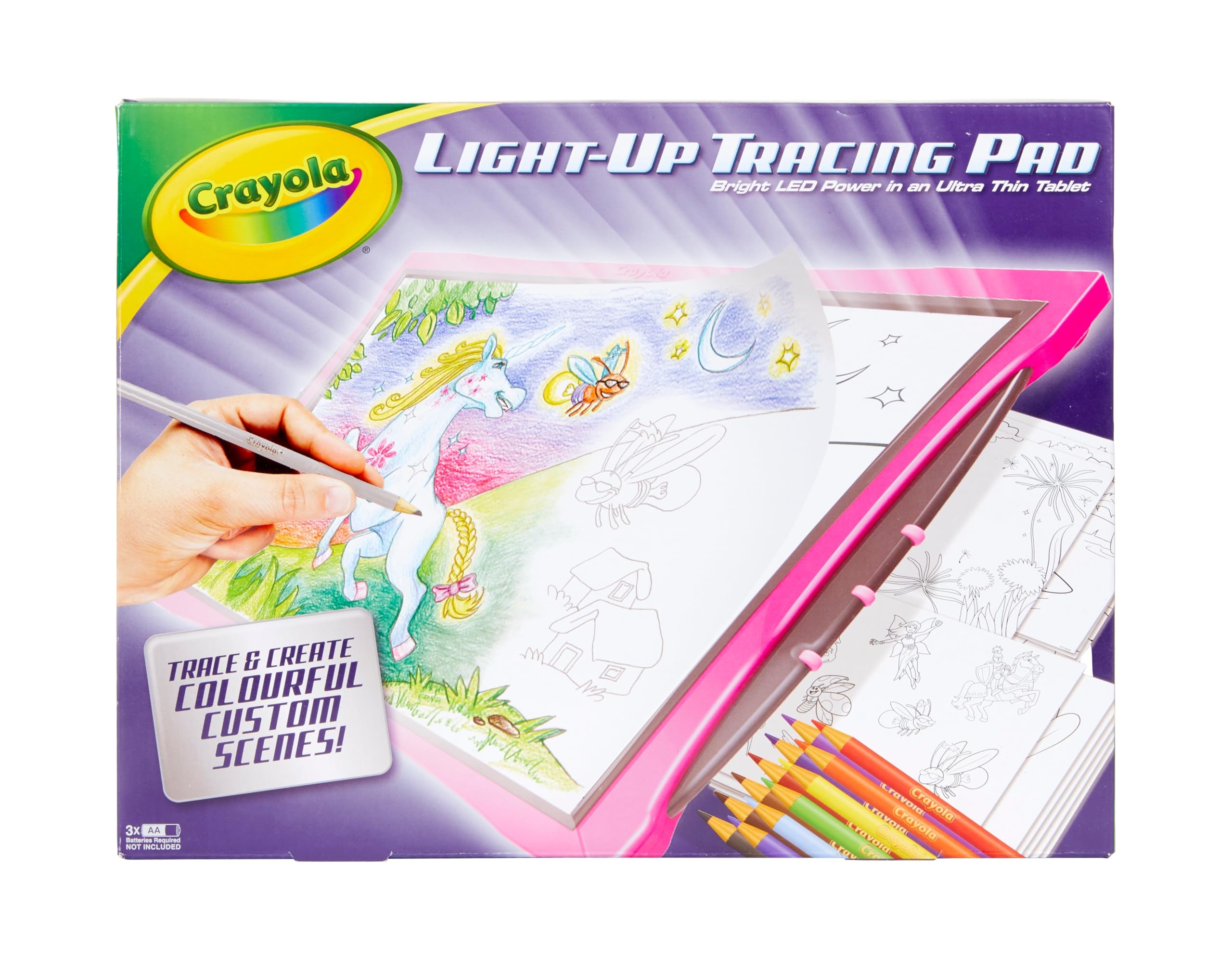 CRAYOLA Light Up Tracing Pad Trace amp Create Colourful Custom CRAYOLA Light Up Tracing Pad Trace amp Create Colourful Custom